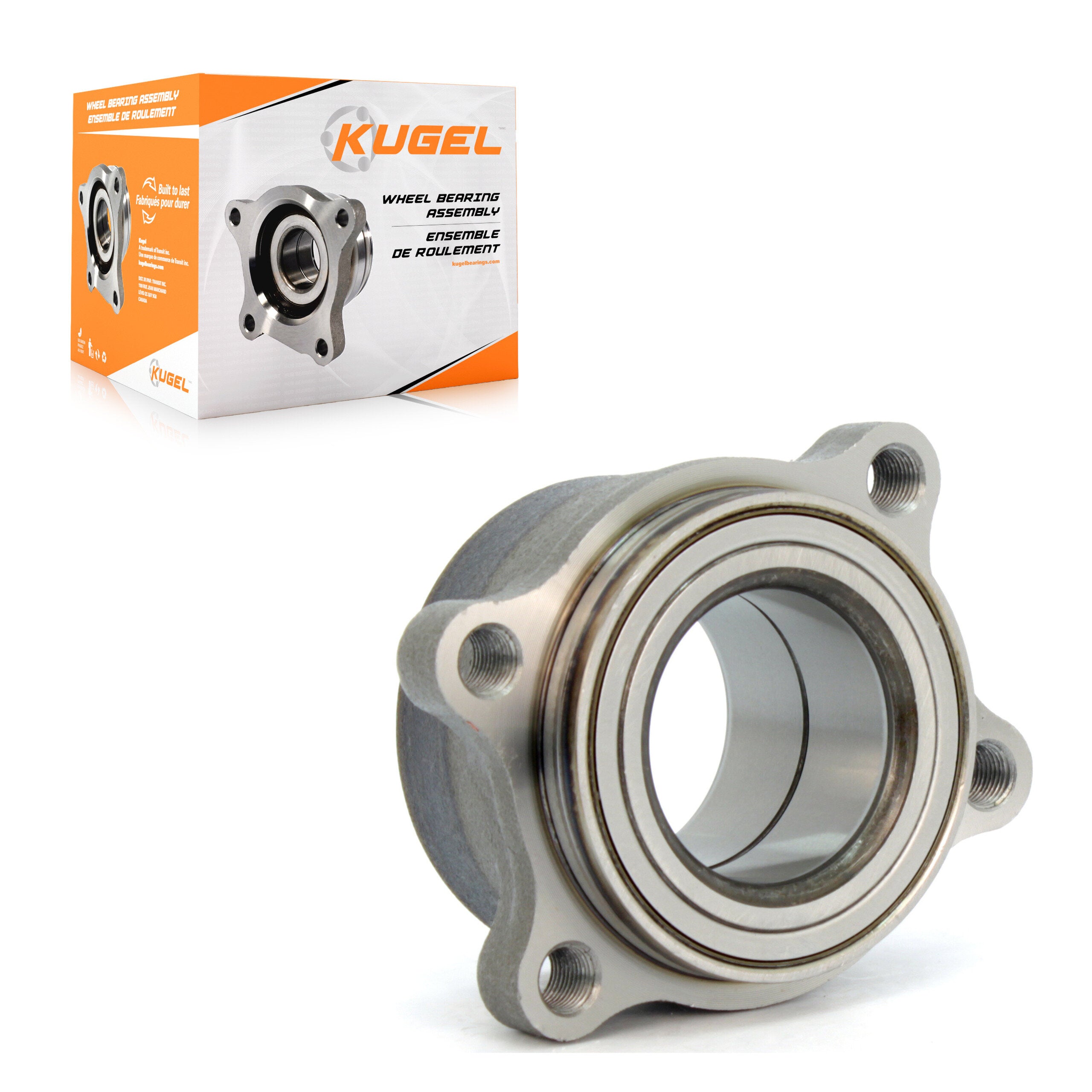 Kugel 70-541002 Wheel Bearing Assembly for 2003-2009 INFINITI FX35, INFINITI FX45 - Rear