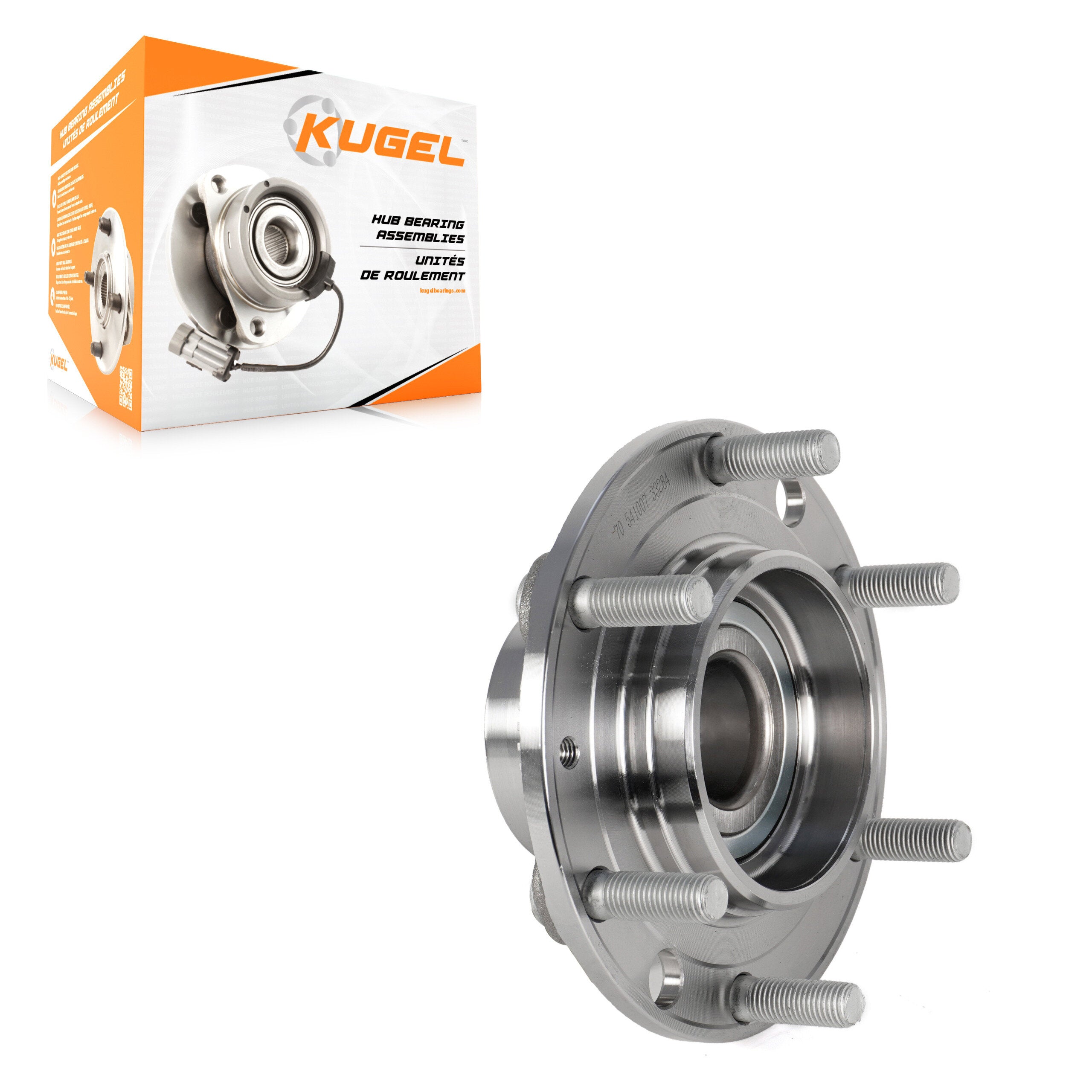 Kugel 70-541007 Wheel Bearing and Hub Assembly for 2006-2014 Kia Sedona, Hyundai Entourage - Rear