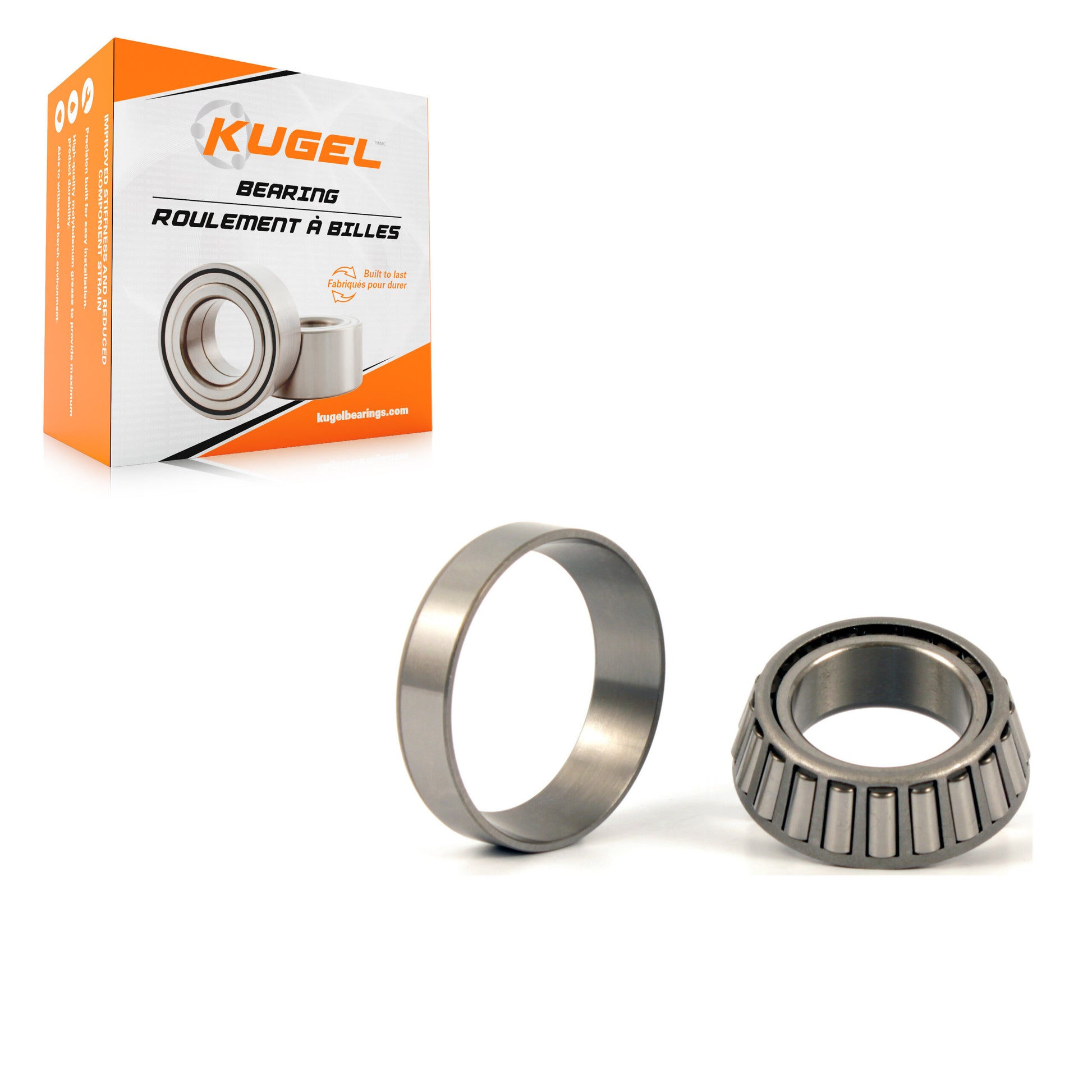 Kugel 70-A149 Wheel Bearing and Race Set for 1991-1999 Toyota Paseo, Toyota Tercel - Rear Inner