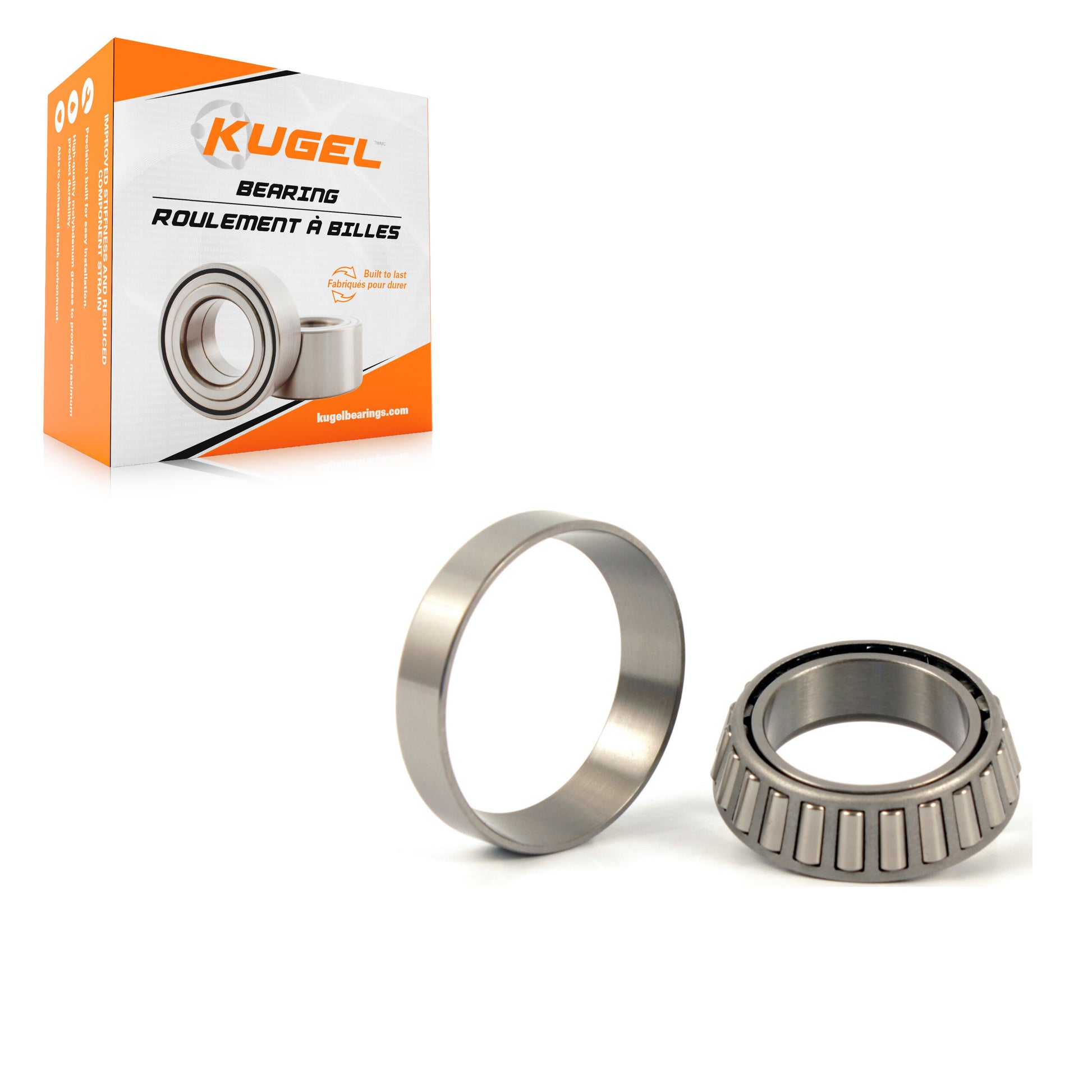 Kugel 70-A18 Automatic Transmission Differential Bearing for 1980-2019 Chrysler 200, Dodge Avenger, Ram Dakota - Right, Front, Front Inner