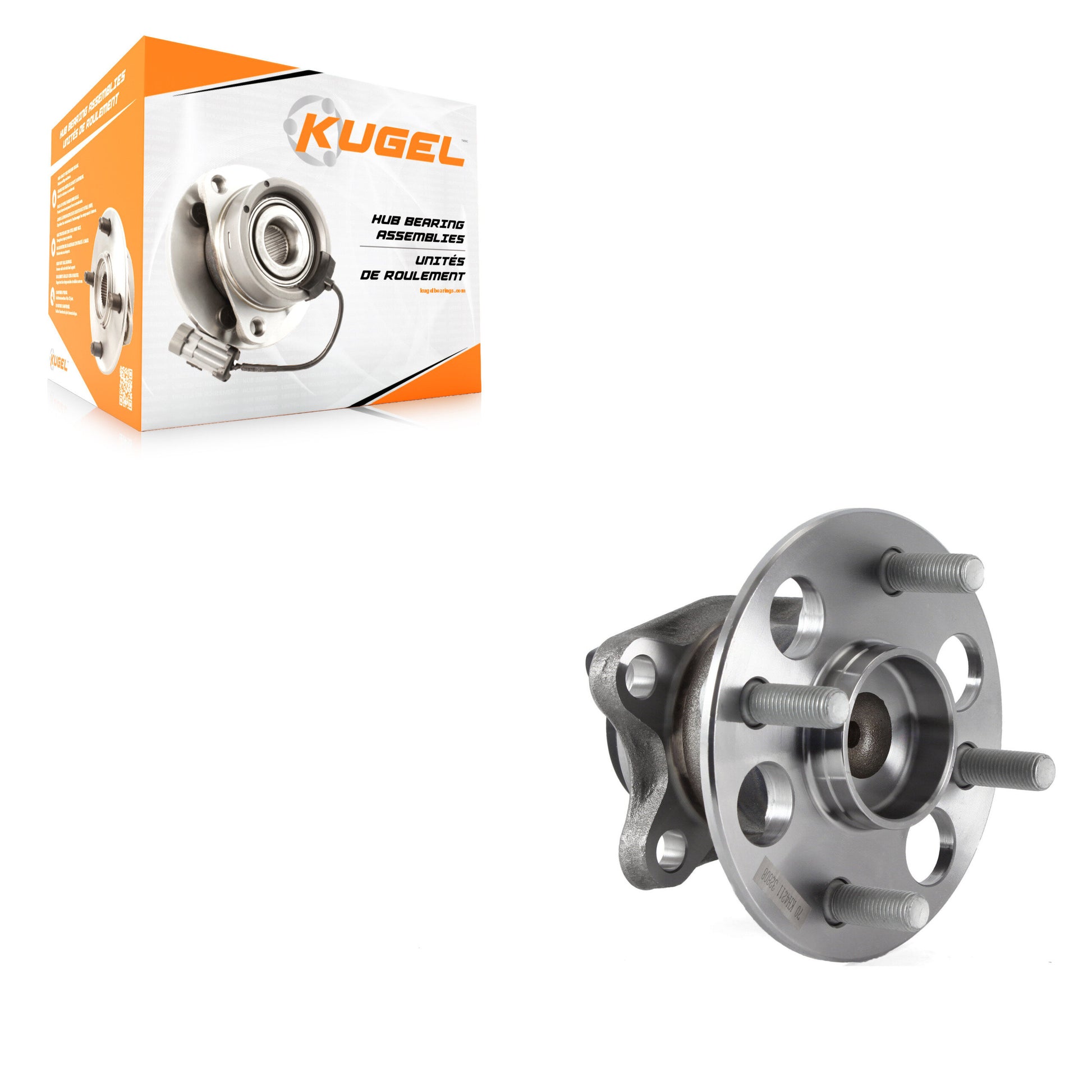 Kugel 70-KH4211 Wheel Bearing and Hub Assembly for 2015-2018 Toyota Yaris - Rear