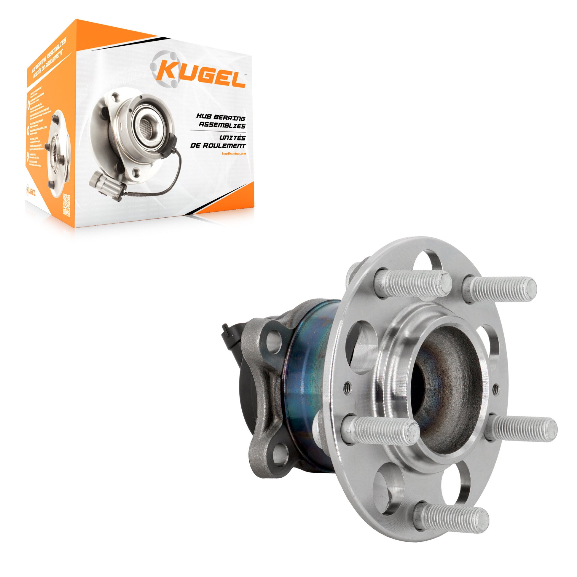 Kugel 70-KH5004 Wheel Bearing and Hub Assembly for 2020-2024 Hyundai Elantra, Hyundai Venue - Rear