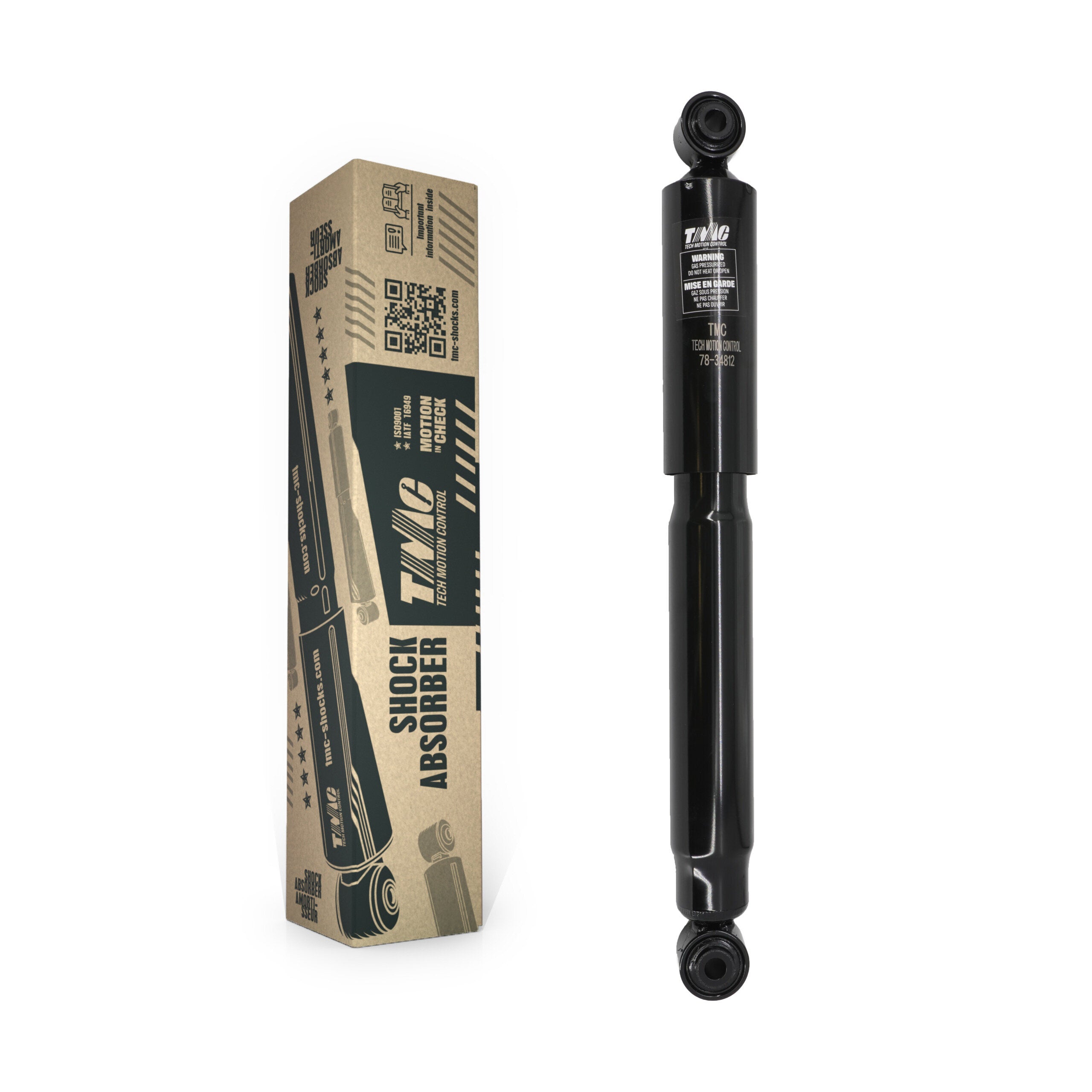 TMC 78-34812 Shock Absorber for 2011-2024 Chevrolet Silverado 3500 HD, GMC Sierra 3500 HD - Rear