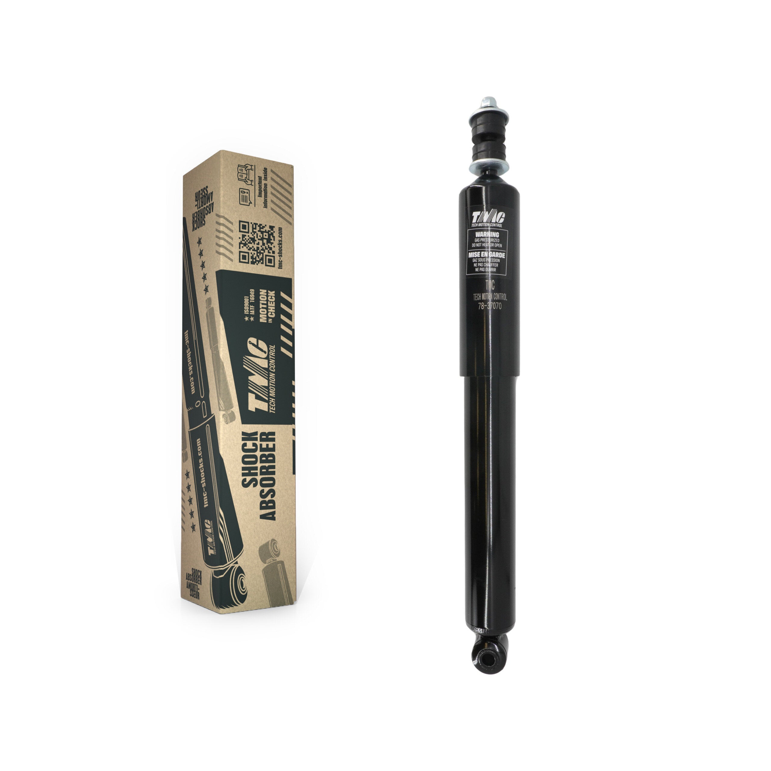 TMC 78-37070 Shock Absorber for 1989-2005 Suzuki Grand Vitara, Suzuki Vitara, Chevrolet Tracker - Rear