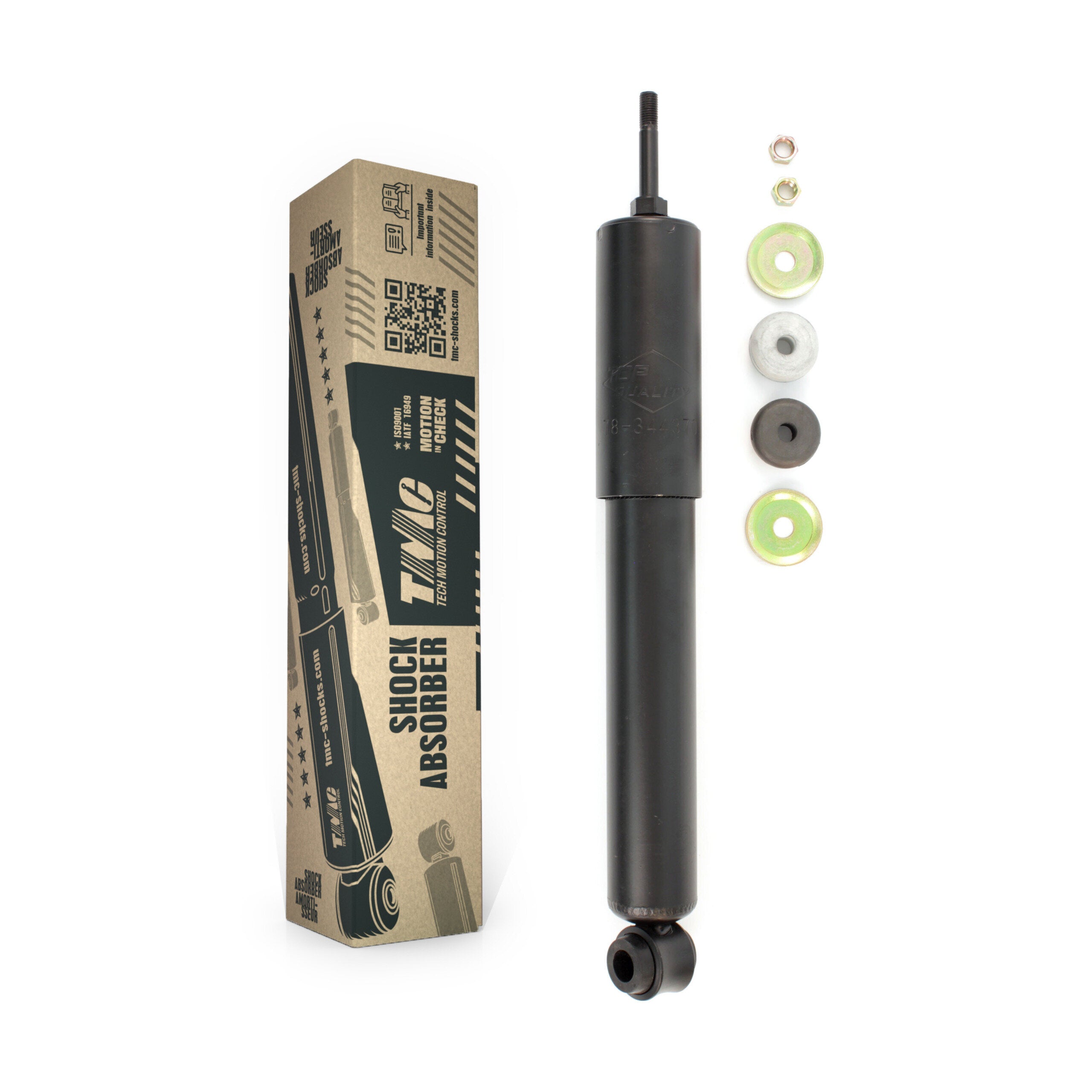 TMC 78-37116 Shock Absorber for 1992-2022 Ford E-350 Super Duty, Ford E-450 Super Duty, Ford E-150 - Front