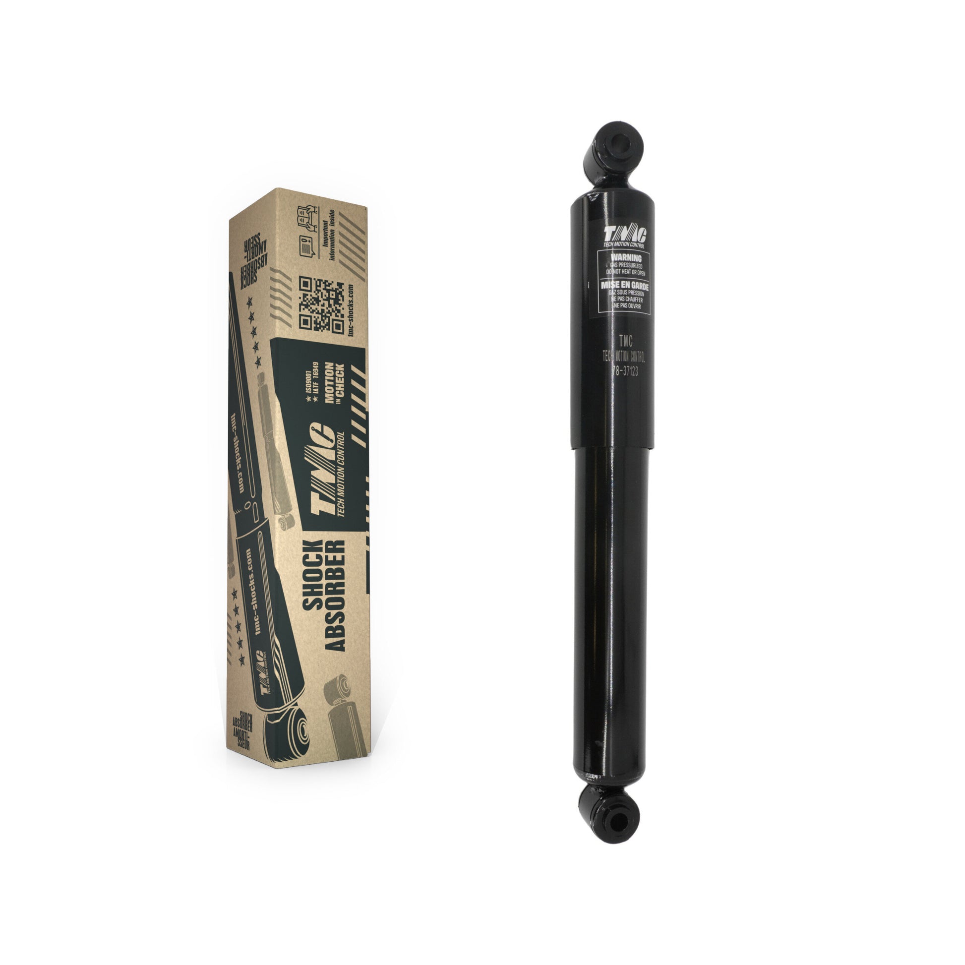 TMC 78-37123 Shock Absorber for 1995-2007 Dodge Grand Caravan, Chrysler Grand Voyager, Chrysler Voyager - Rear