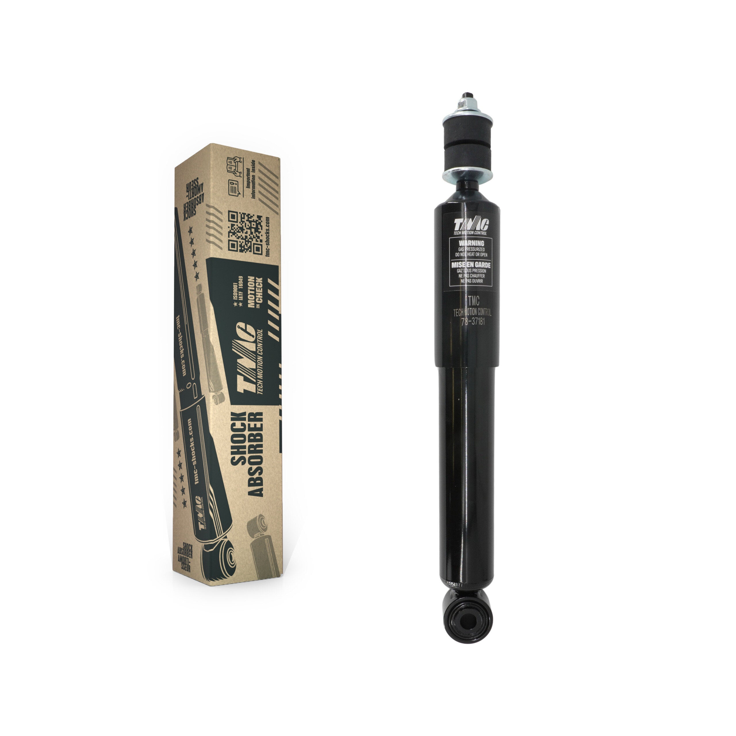 TMC 78-37181 Shock Absorber for 1999-2013 Chevrolet Silverado 1500 HD Classic, Chevrolet Silverado 2500 HD Classic, Chevrolet Silverado 3500 HD - Front