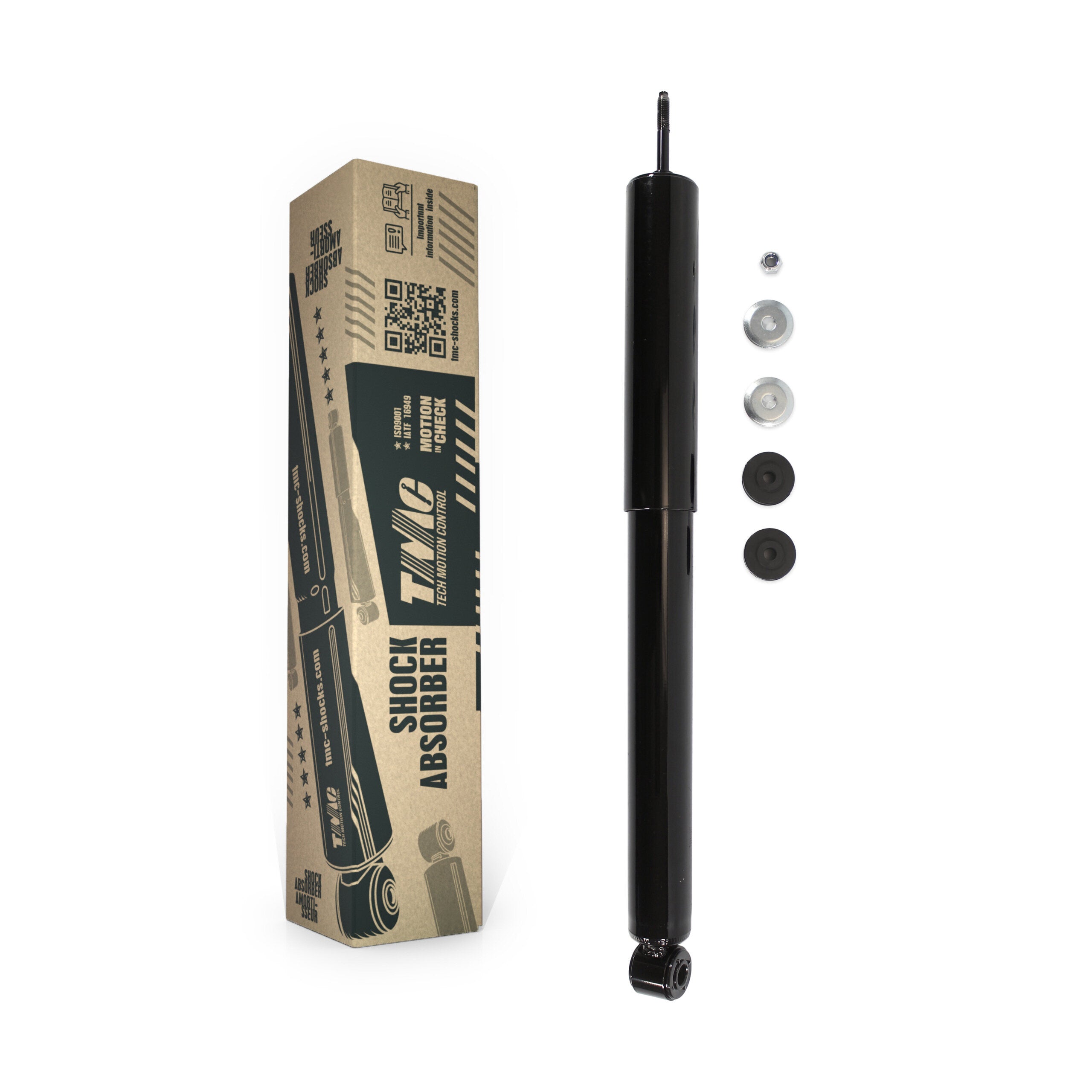 TMC 78-37318 Shock Absorber for 2008-2012 Ford Escape, Mazda Tribute, Mercury Mariner - Rear