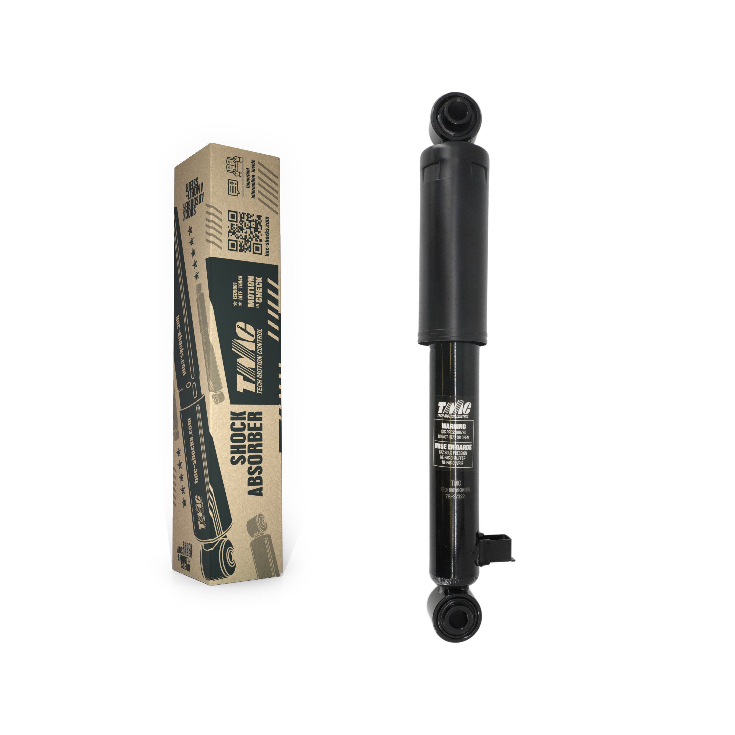 TMC 78-37322 Shock Absorber for 2007-2013 Kia Sorento, Hyundai Santa Fe, Hyundai Veracruz - Rear
