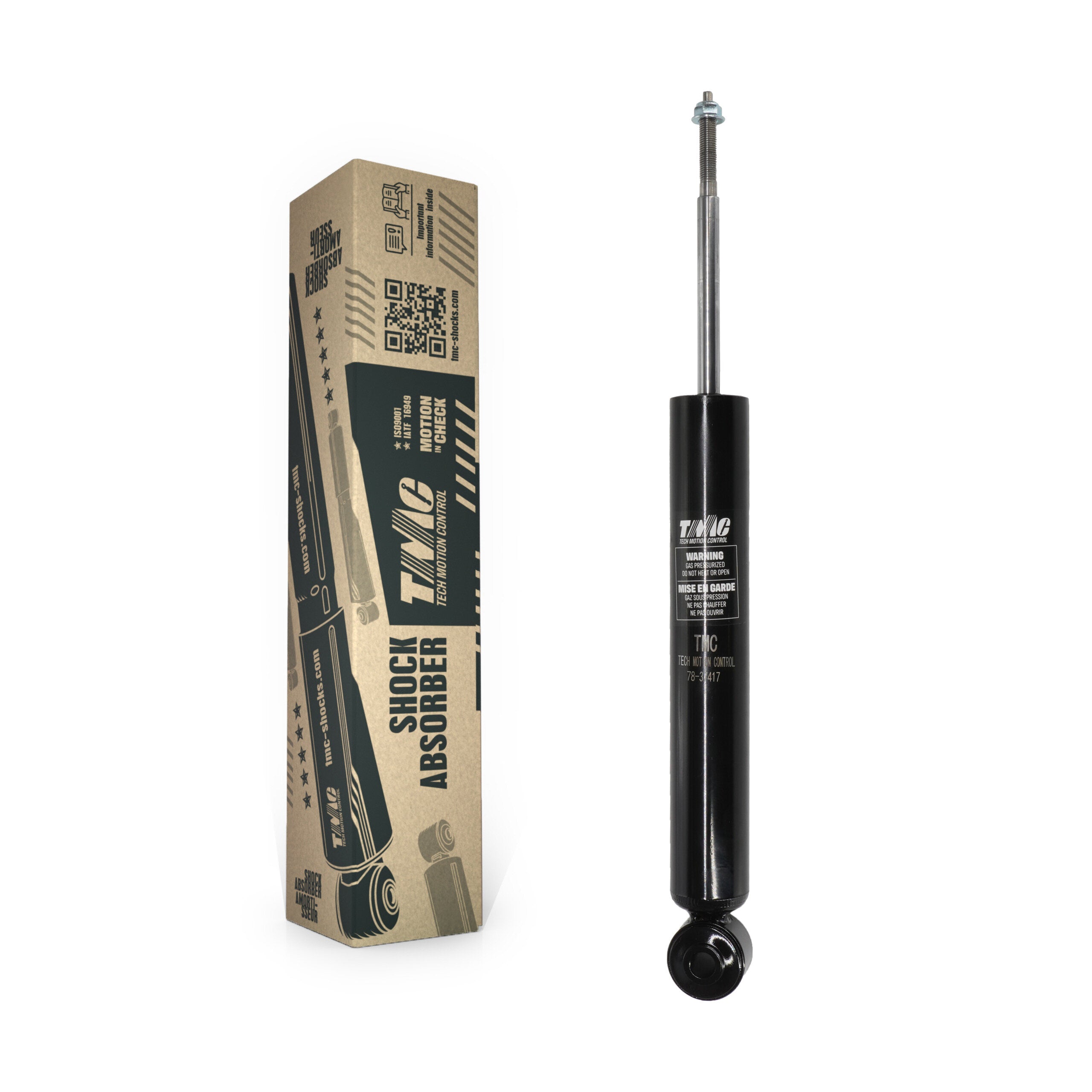 TMC 78-37417 Shock Absorber for 2017-2024 Chrysler Voyager, Chrysler Pacifica - Rear