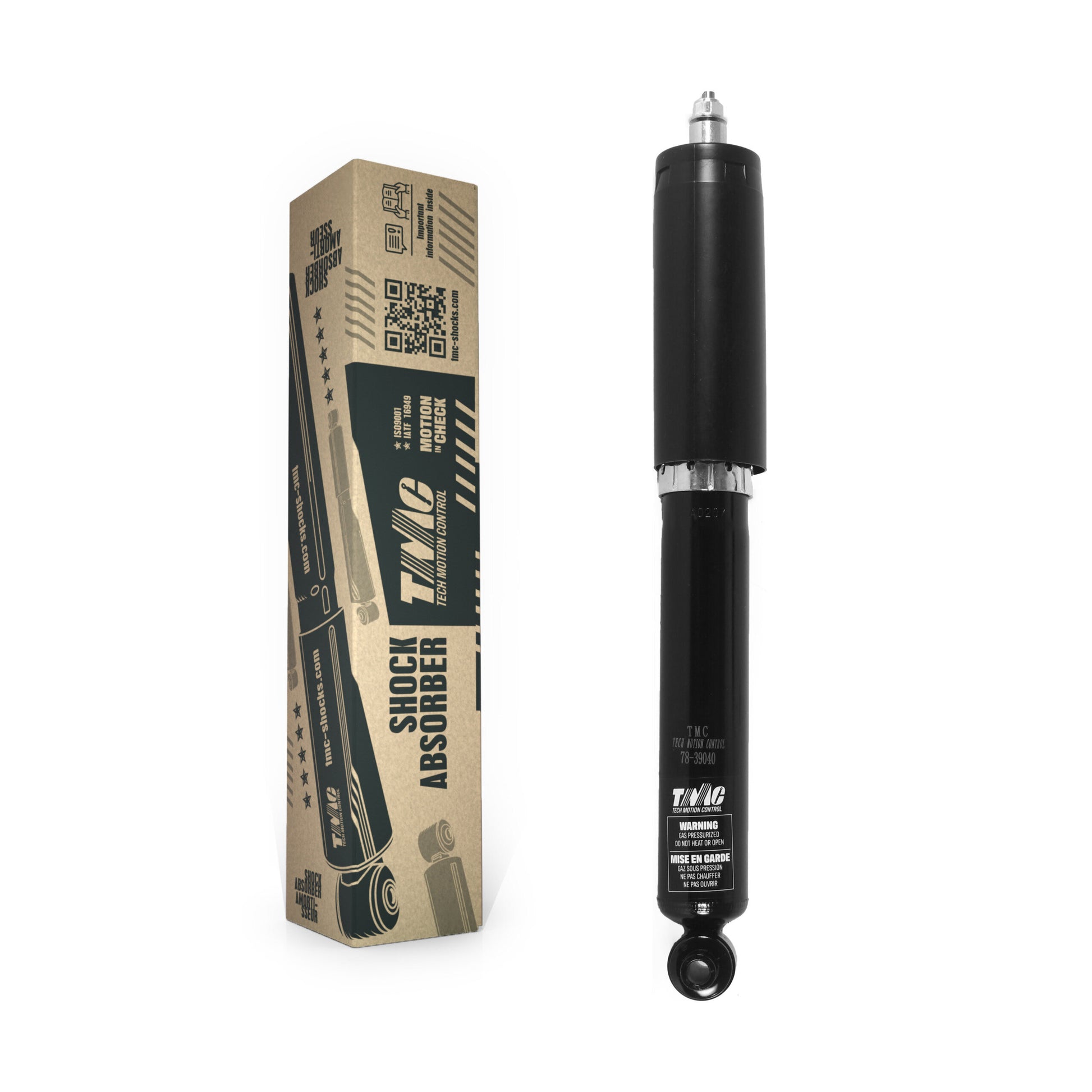 TMC 78-39040 Shock Absorber for 1999-2009 Volvo S80, Volvo S60, Volvo V70 - Rear