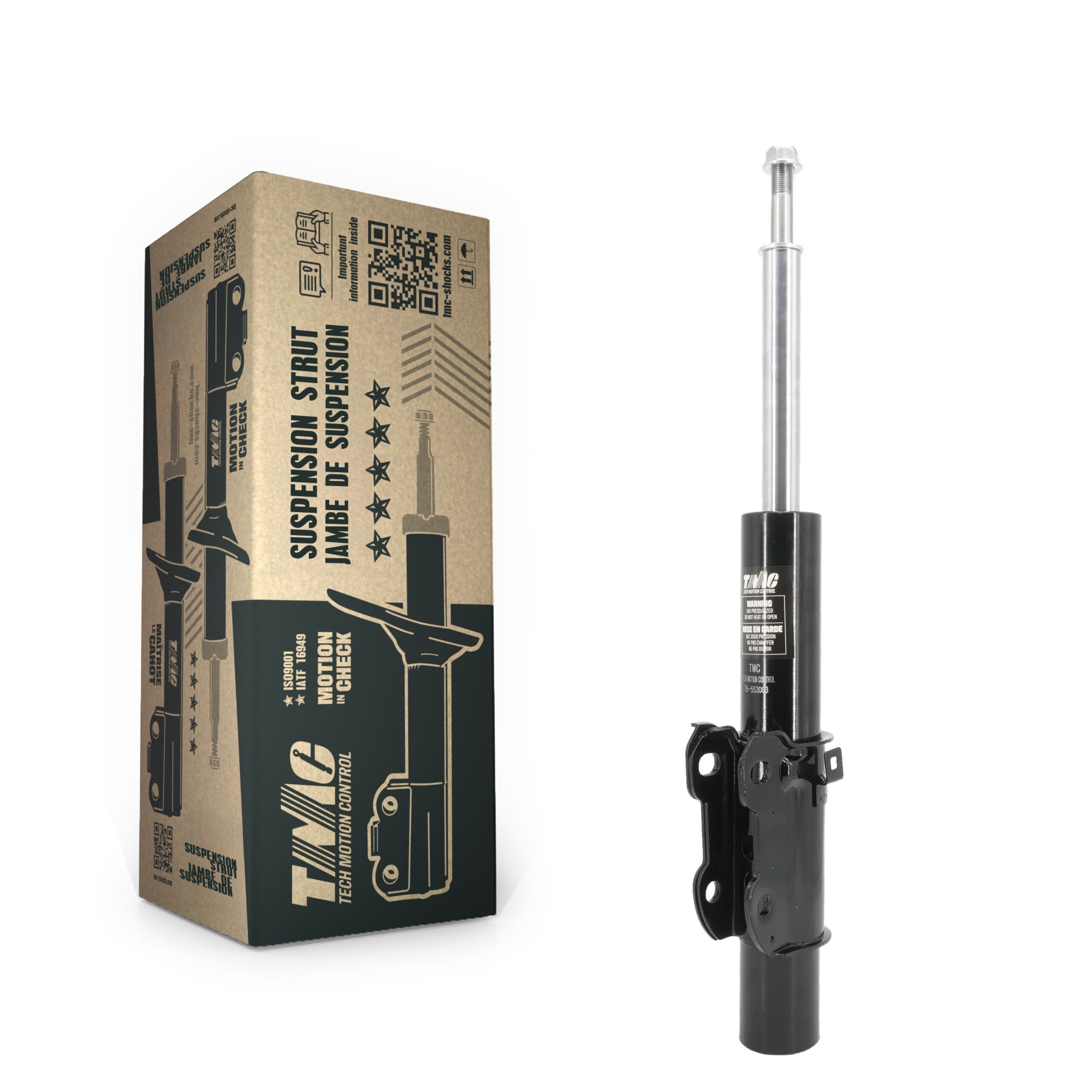 TMC 78-553003 Suspension Strut for 2007-2018 Freightliner Sprinter 2500, Freightliner Sprinter 3500, Mercedes-Benz Sprinter 2500 - Front