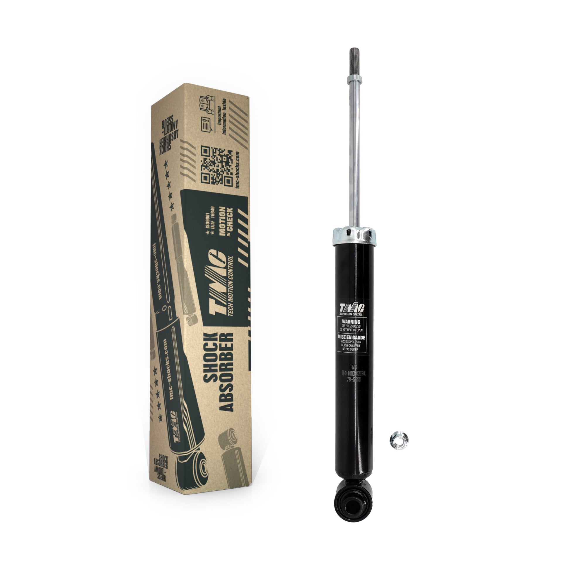 TMC 78-5555 Shock Absorber for 2018-2024 Toyota Avalon, Toyota Camry, Toyota Corolla - Rear
