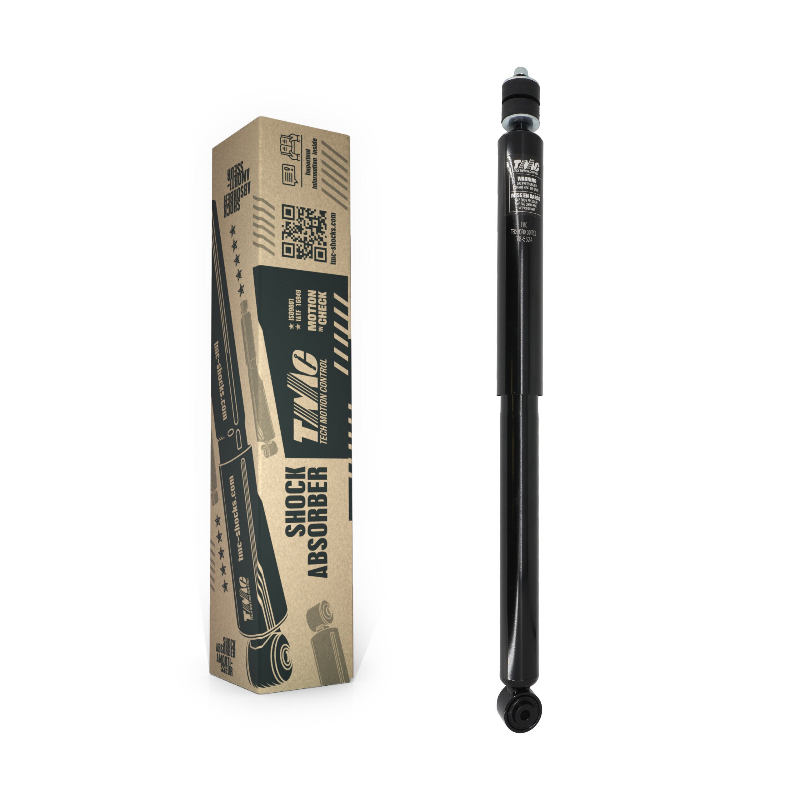 TMC 78-5624 Shock Absorber for 2006-2019 Toyota Prius C, Scion xD, Toyota Yaris - Rear
