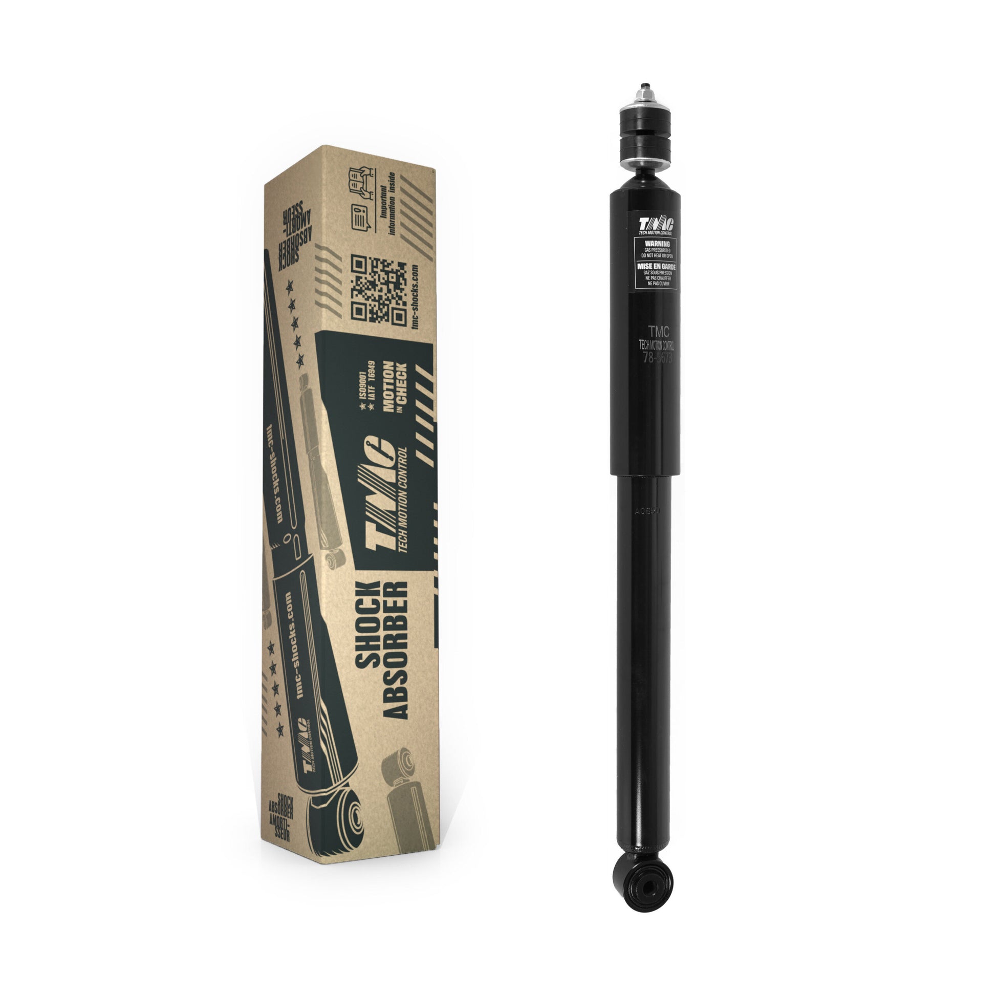TMC 78-5673 Shock Absorber for 2012-2019 Nissan Versa, Nissan Versa Note - Rear