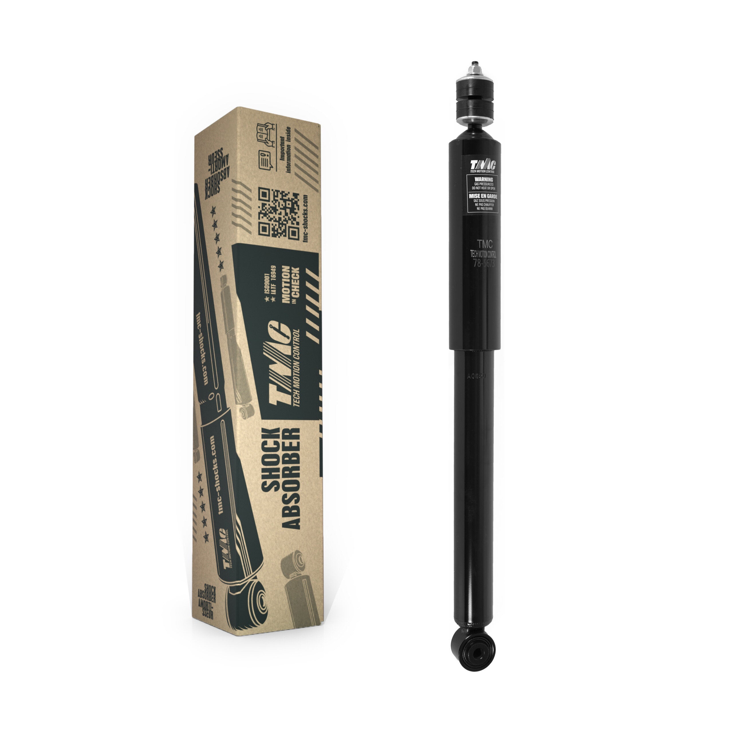 TMC 78-5673 Shock Absorber for 2012-2019 Nissan Versa, Nissan Versa Note - Rear