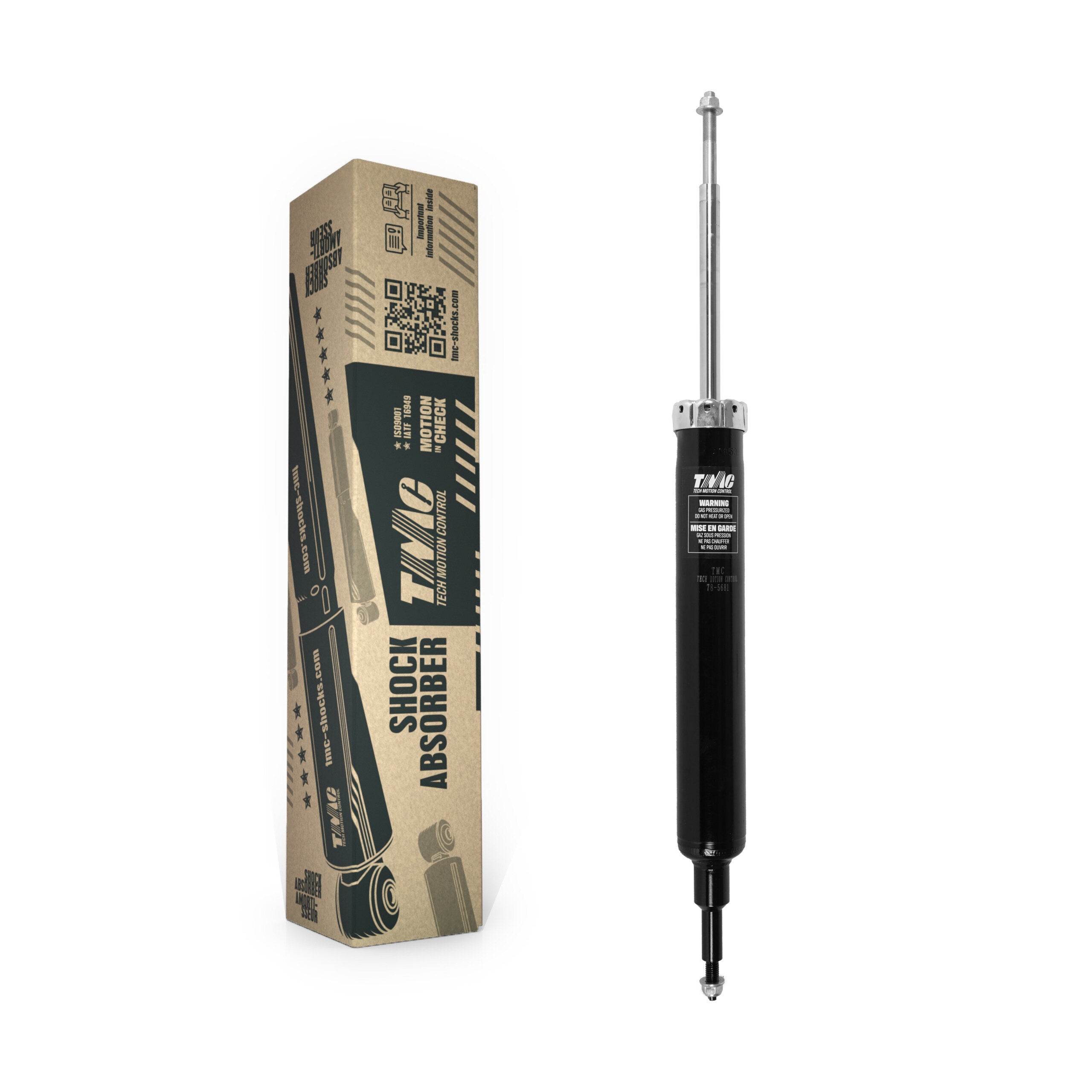 TMC 78-5681 Shock Absorber for 2006-2014 BMW 328d, BMW 328d xDrive, BMW 135is - Rear