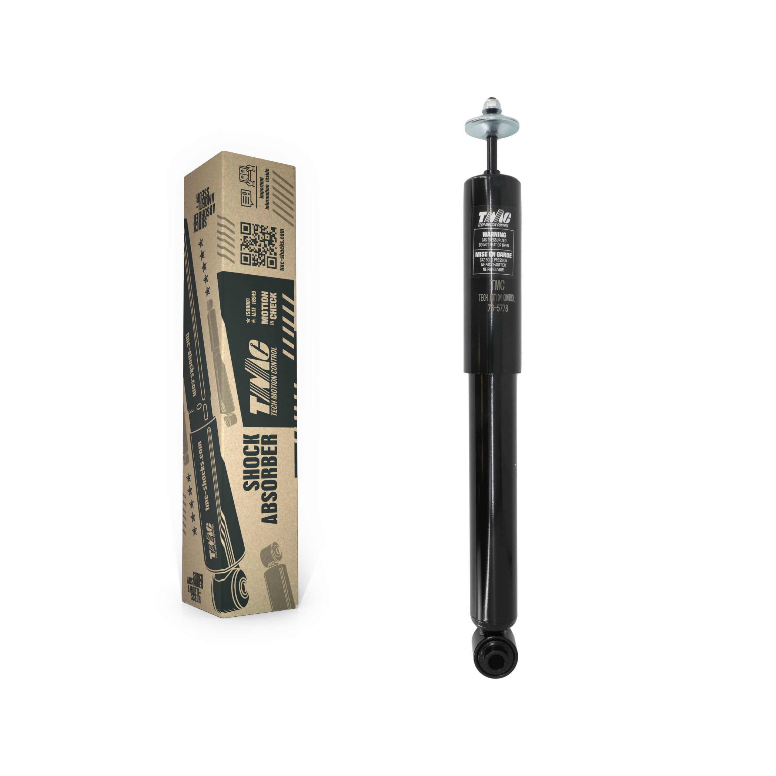 TMC 78-5778 Shock Absorber for 2004-2012 Chevrolet Malibu, Saturn Aura, Pontiac G6 - Rear