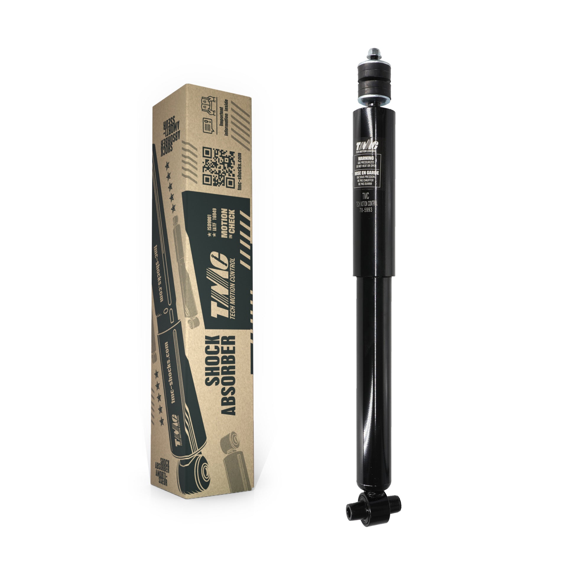 TMC 78-5993 Shock Absorber for 2003-2011 Lincoln Town Car, Ford Crown Victoria, Mercury Grand Marquis - Rear