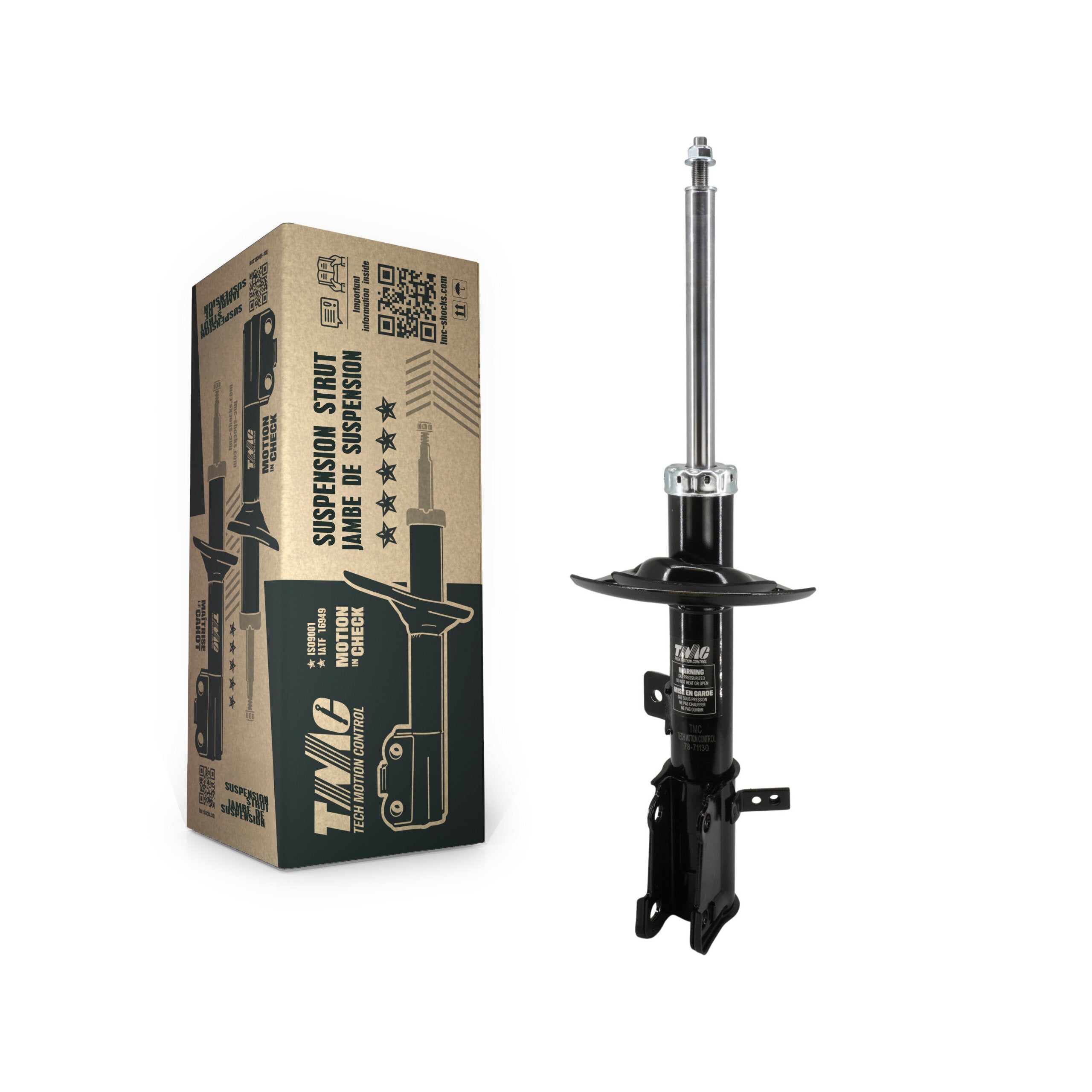 TMC 78-71130 Suspension Strut for 2007-2014 Chrysler 200, Dodge Avenger, Chrysler Sebring - Front Right