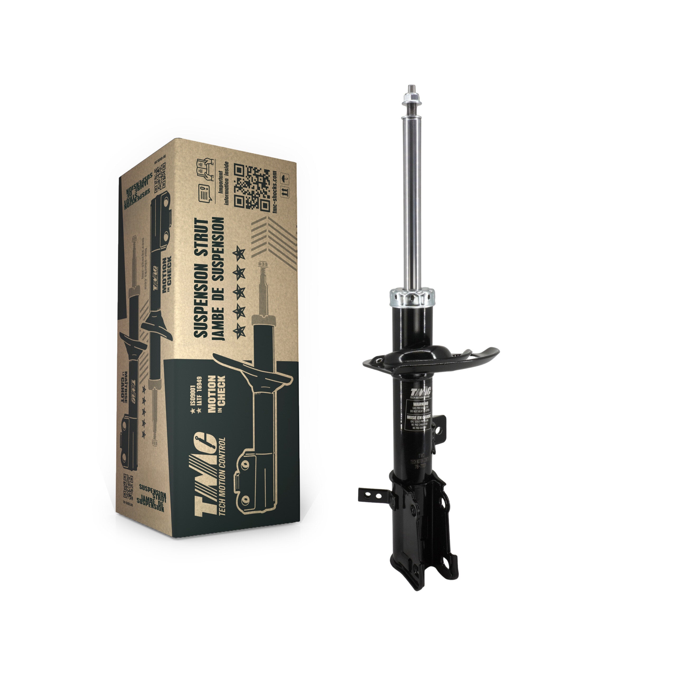 TMC 78-71131 Suspension Strut for 2007-2014 Chrysler 200, Dodge Avenger, Chrysler Sebring - Front Left