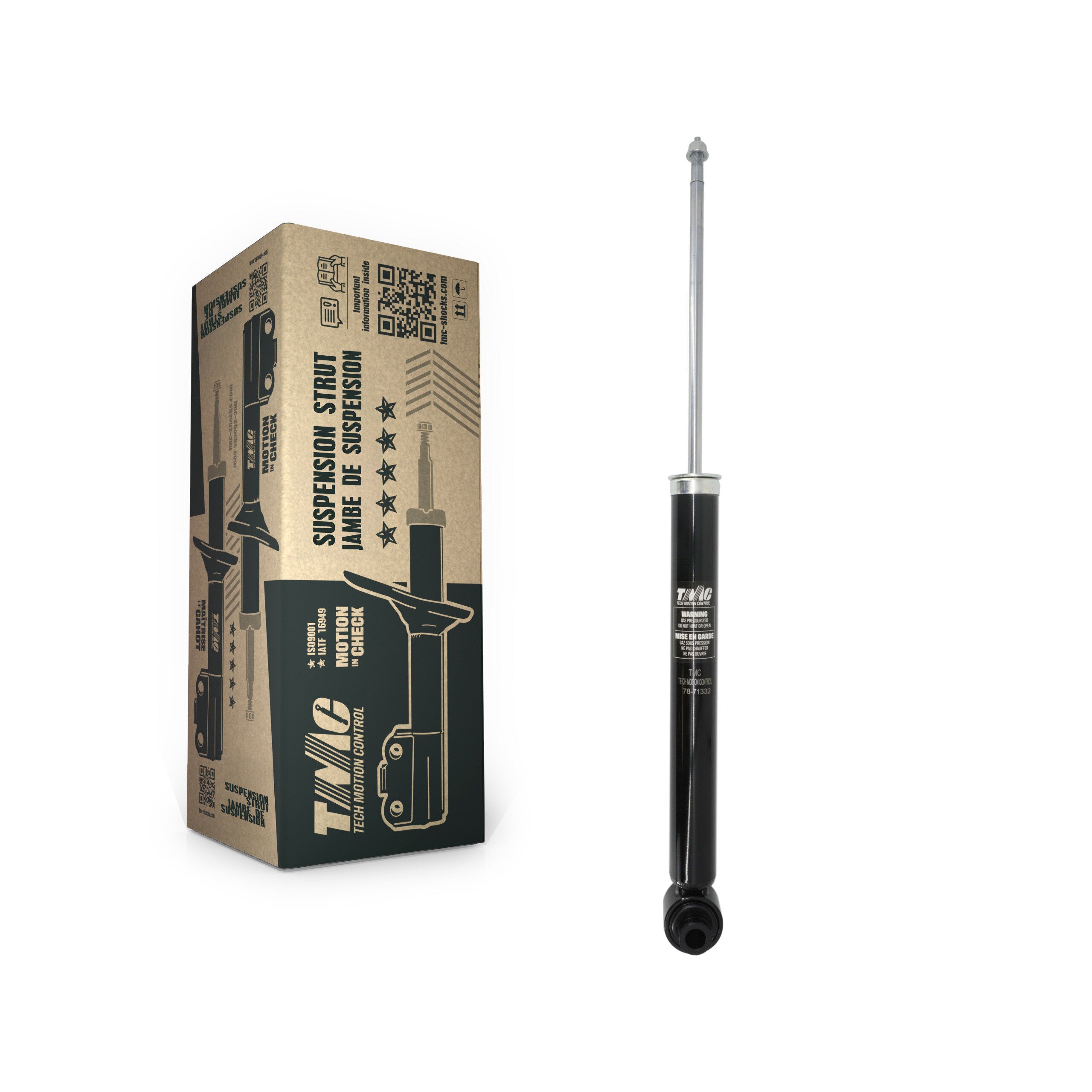 TMC 78-71332 Suspension Strut for 2000-2009 Audi A4, Audi A4 Quattro, Audi S4 - Rear