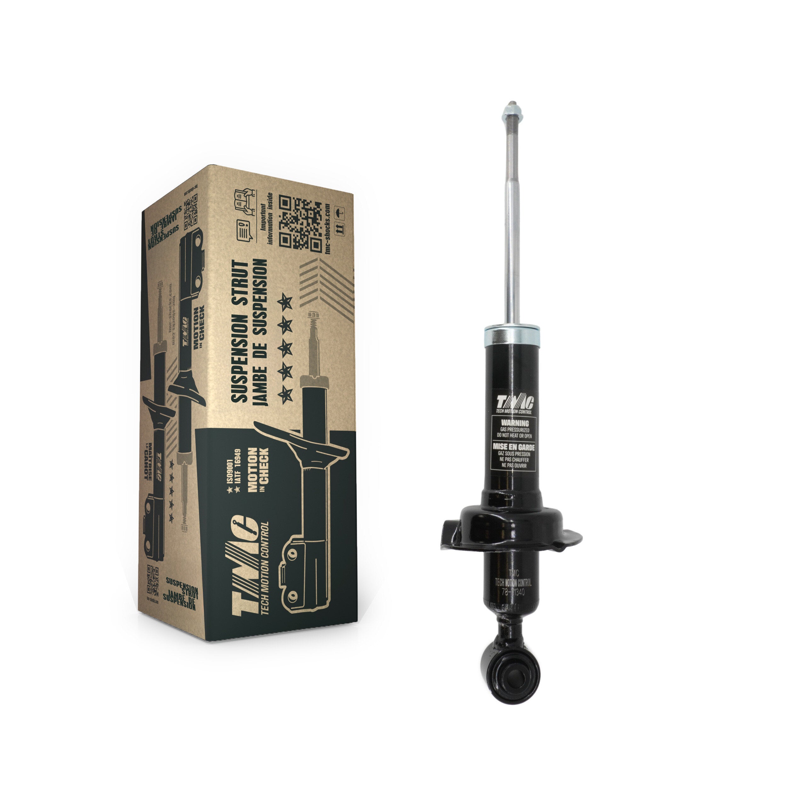 TMC 78-71340 Suspension Strut for 2001-2005 Acura EL, Honda Civic - Rear