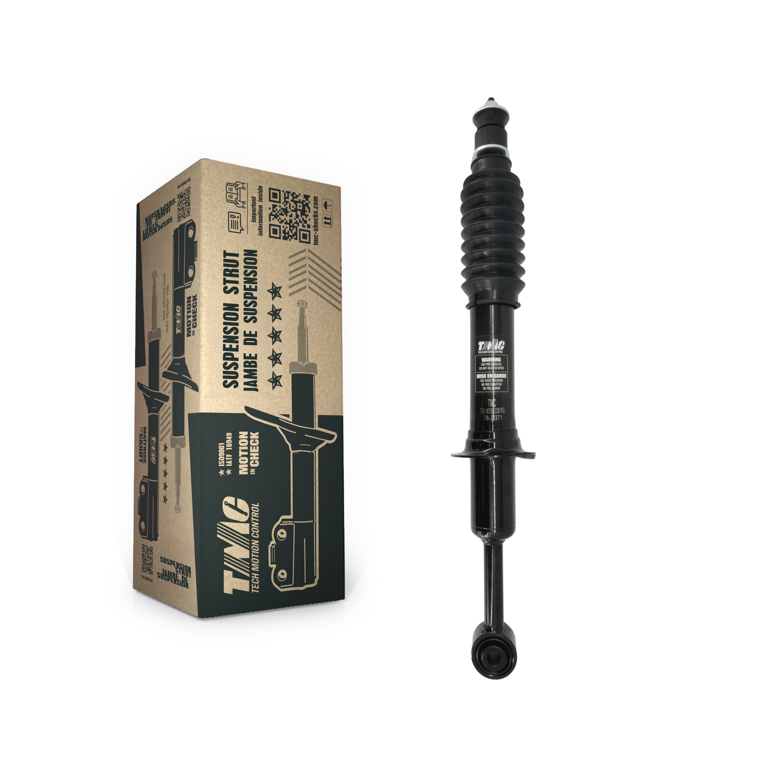 TMC 78-71371 Suspension Strut for 2003-2022 Toyota 4Runner, Toyota Tacoma, Toyota FJ Cruiser - Front