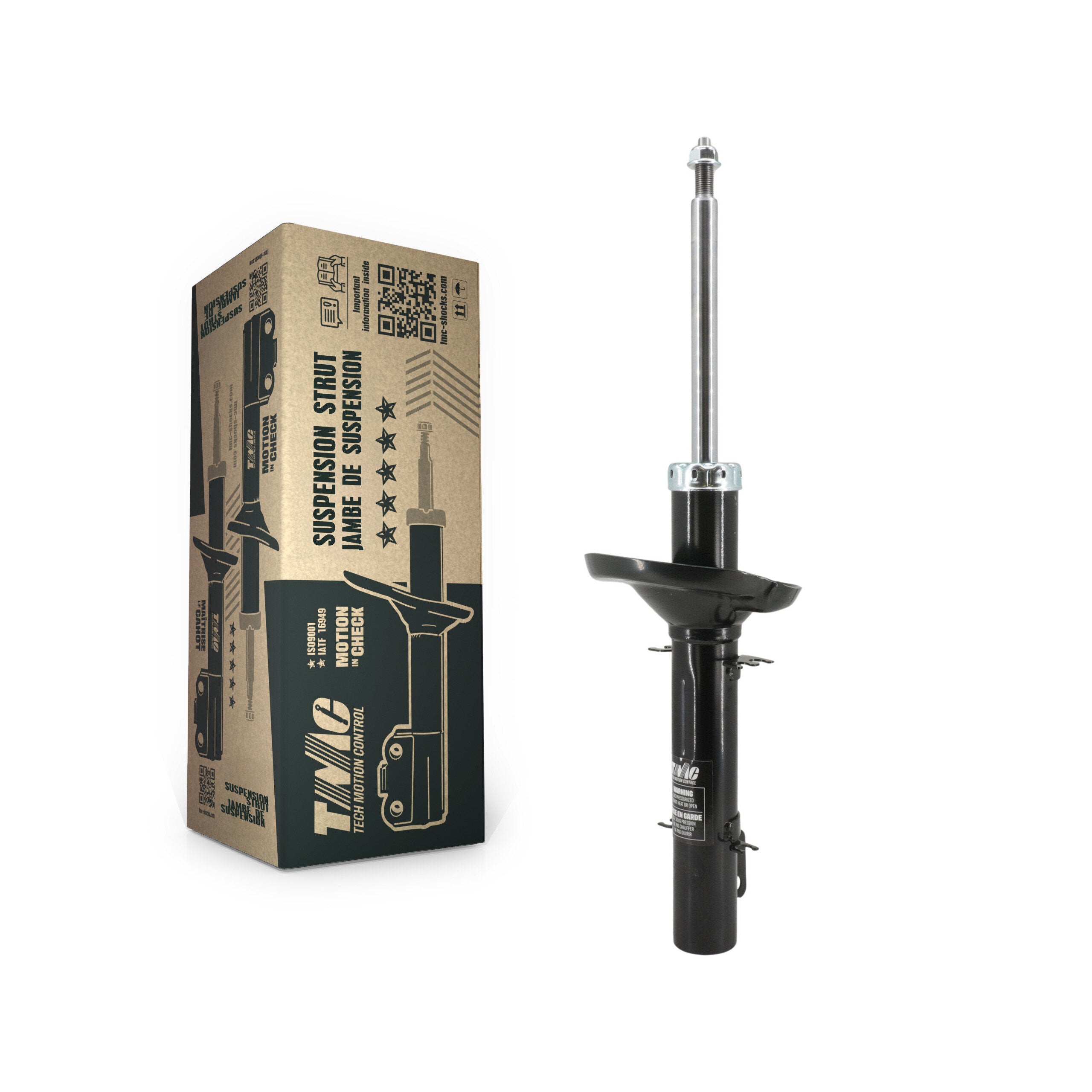 TMC 78-71525 Suspension Strut for 1998-2010 Volkswagen Golf City, Volkswagen Jetta City, Volkswagen Golf - Front