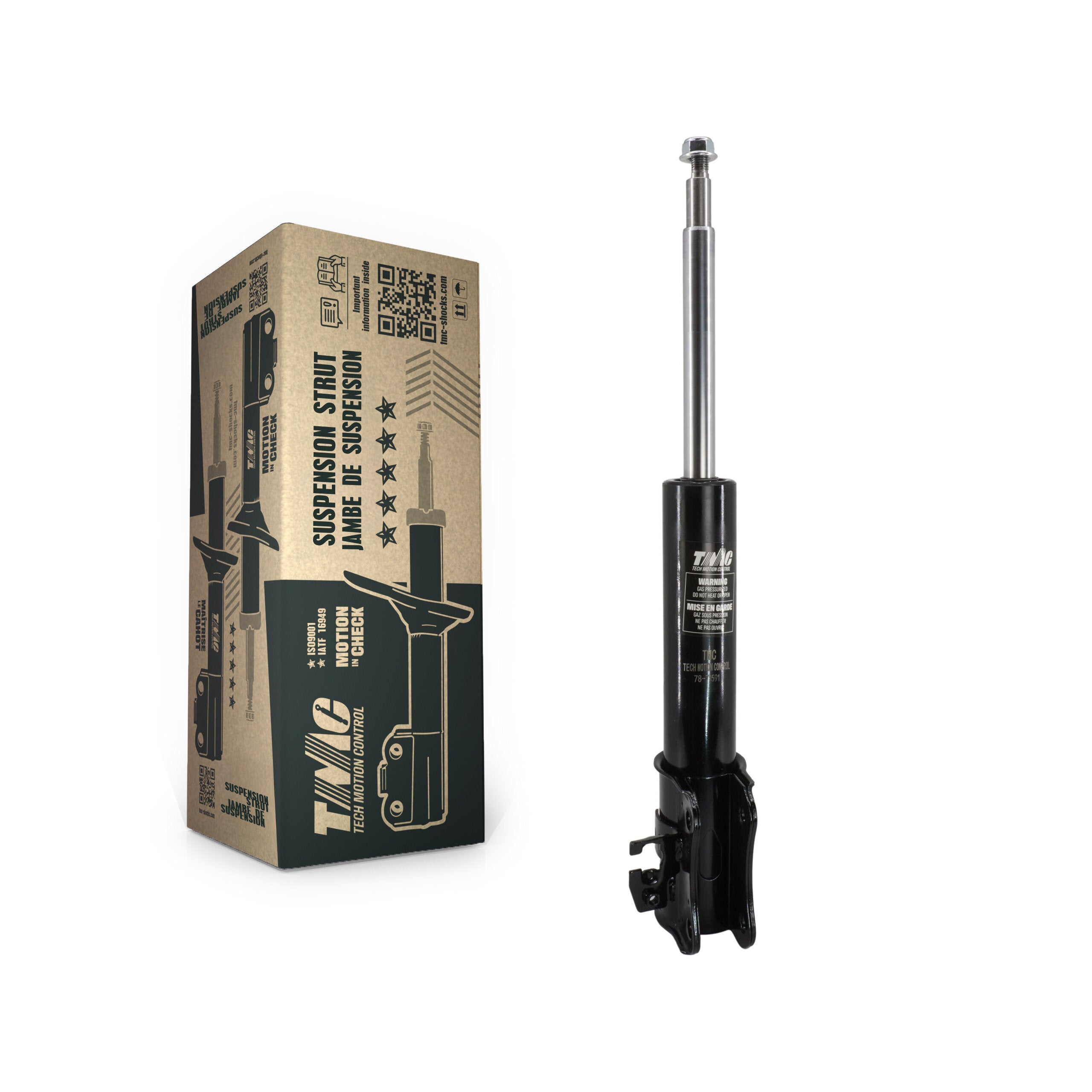 TMC 78-71591 Suspension Strut for 1996-2006 Suzuki XL-7, Chevrolet Tracker, Suzuki Grand Vitara - Front Left