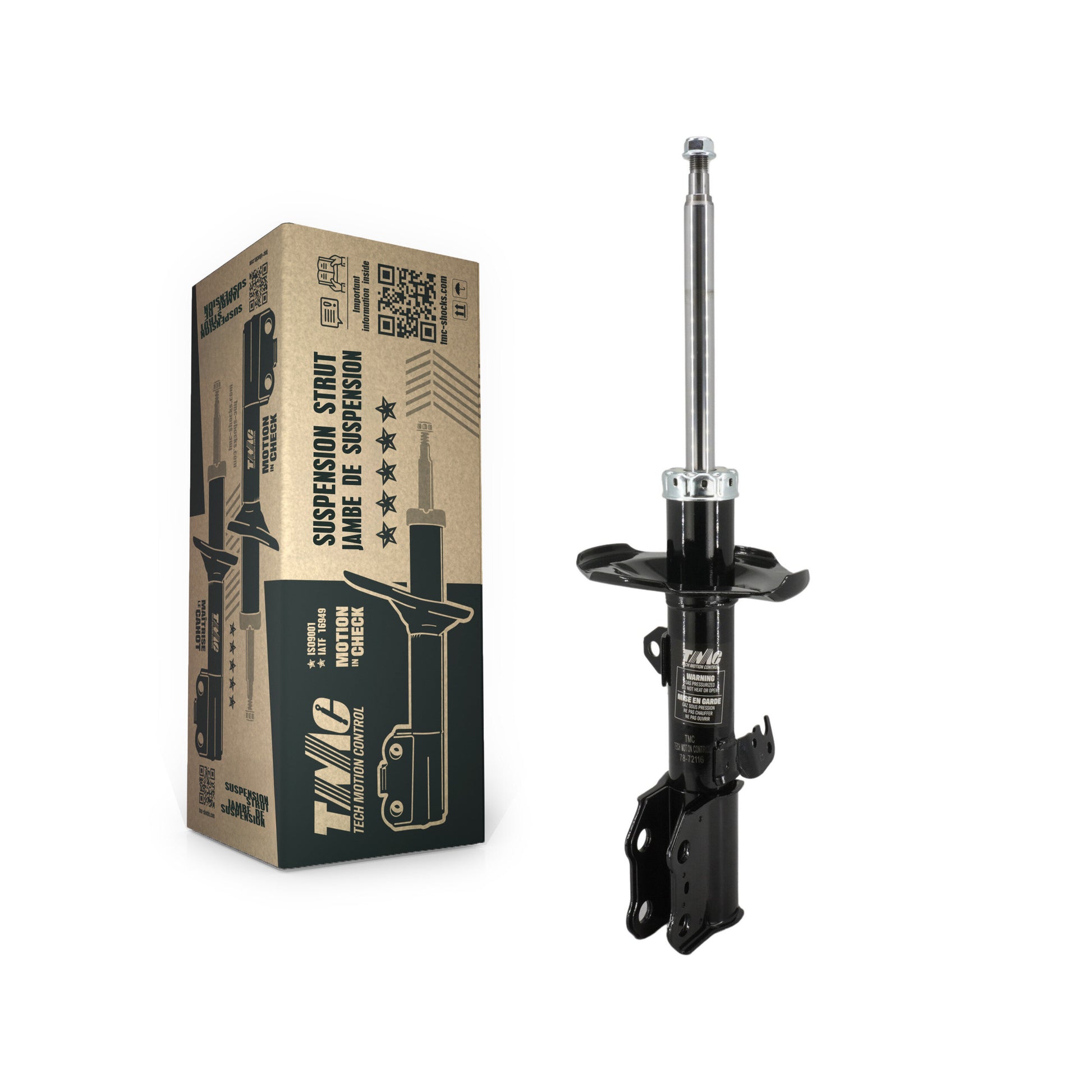 TMC 78-72116 Suspension Strut for 2003-2008 Pontiac Vibe, Toyota Matrix - Front Right