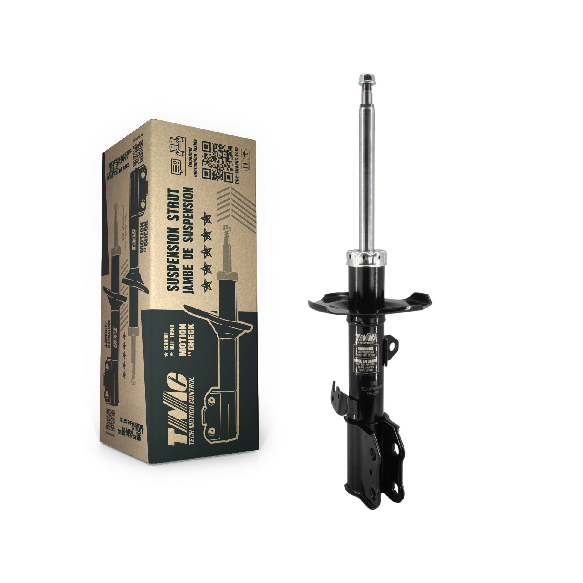 TMC 78-72117 Suspension Strut for 2003-2008 Pontiac Vibe, Toyota Matrix - Front Left