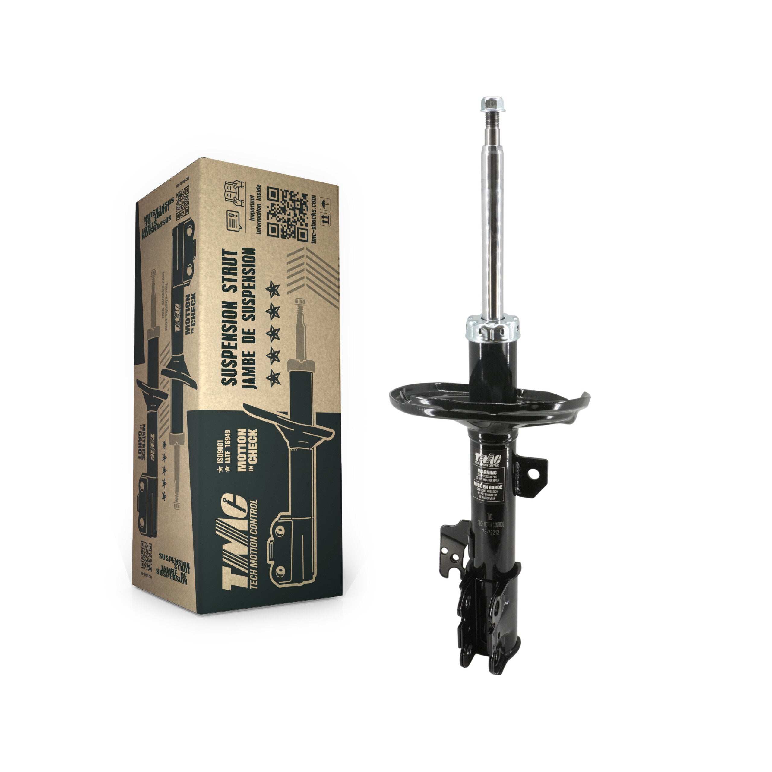 TMC 78-72212 Suspension Strut for 2004-2009 Lexus RX350, Lexus RX400h, Lexus RX330 - Front Left