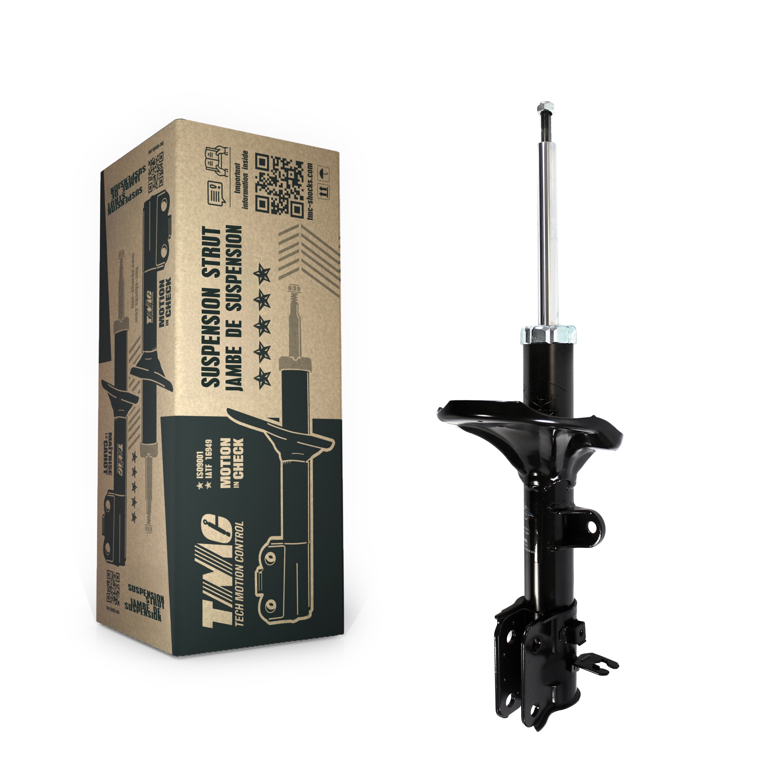 TMC 78-72221 Suspension Strut for 2005-2010 Hyundai Tucson, Kia Sportage - Rear Right