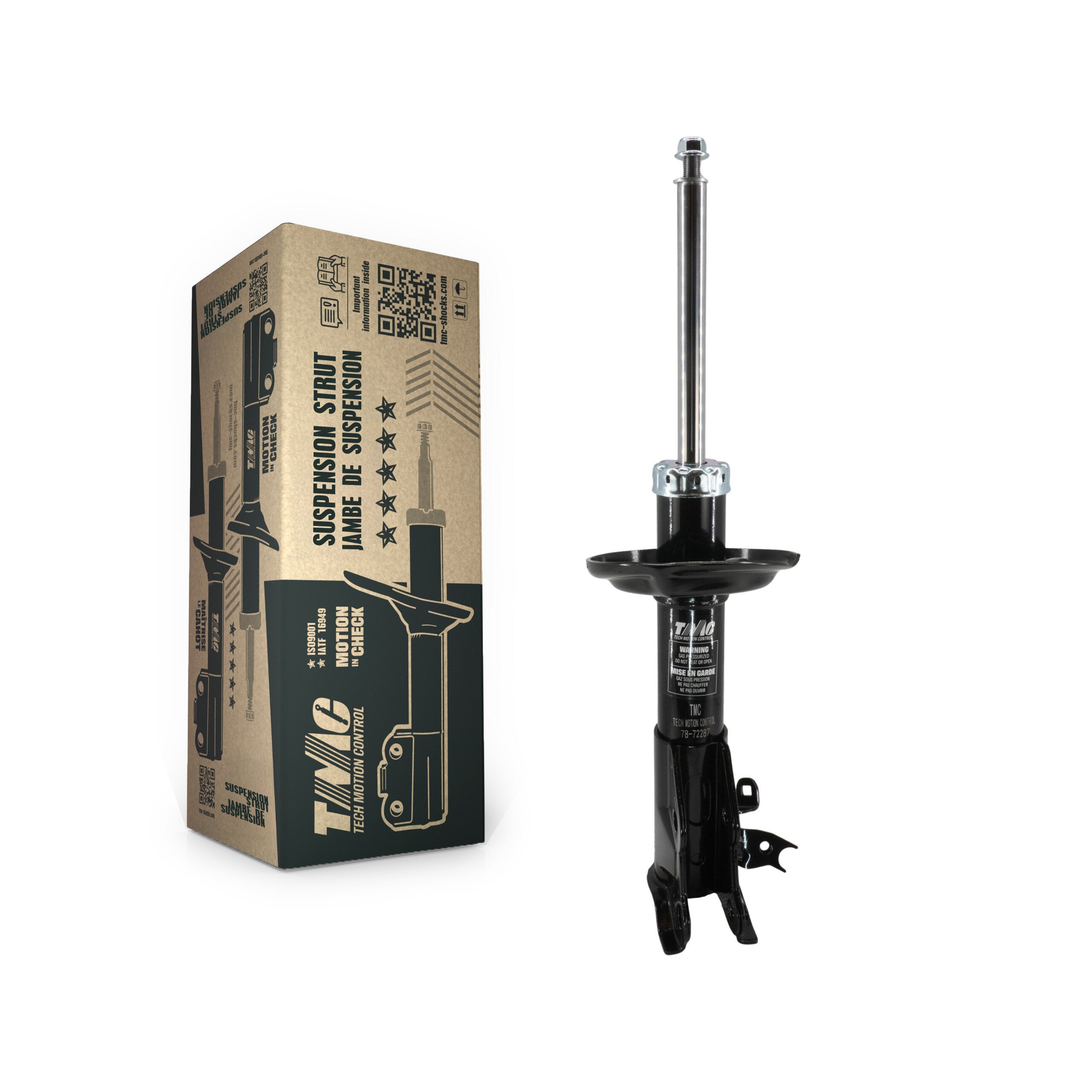 TMC 78-72287 Suspension Strut for 2006-2011 Acura CSX, Honda Civic - Front Left