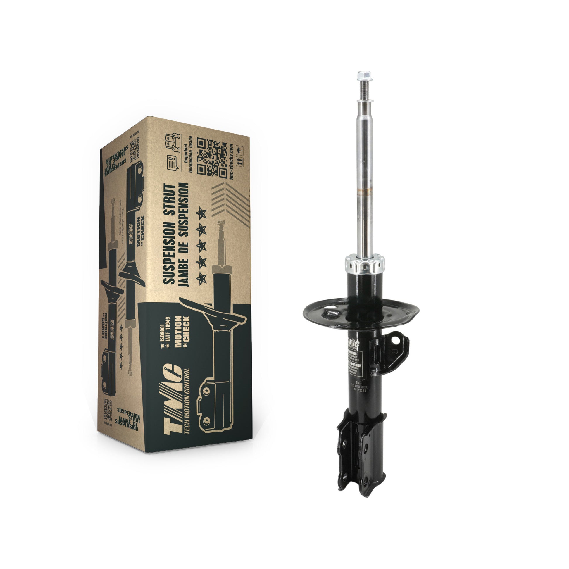 TMC 78-72288 Suspension Strut for 2006-2015 Toyota Prius C, Toyota Yaris - Front Right