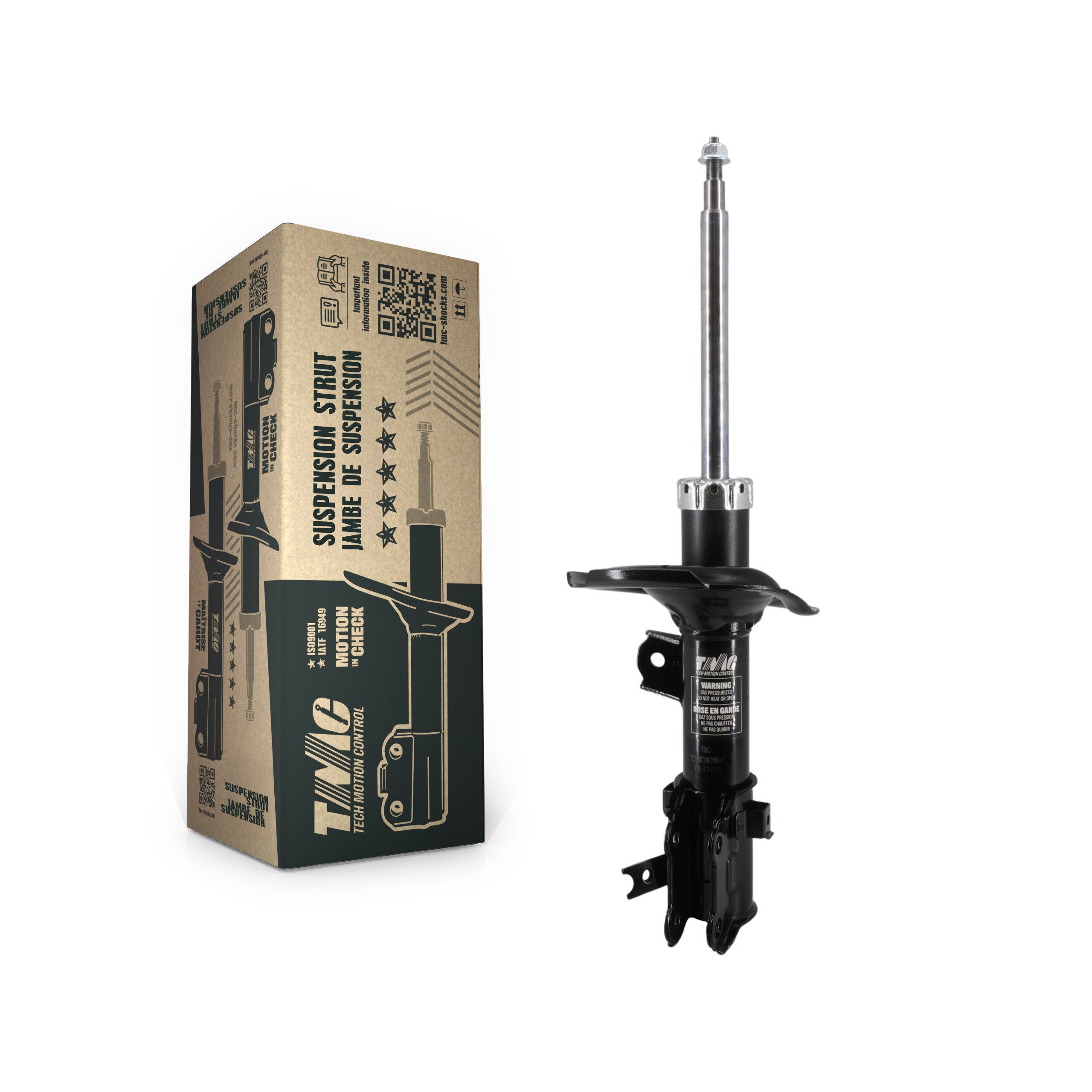 TMC 78-72297 Suspension Strut for 2006-2011 Hyundai Accent, Kia Rio, Kia Rio5 - Front Right