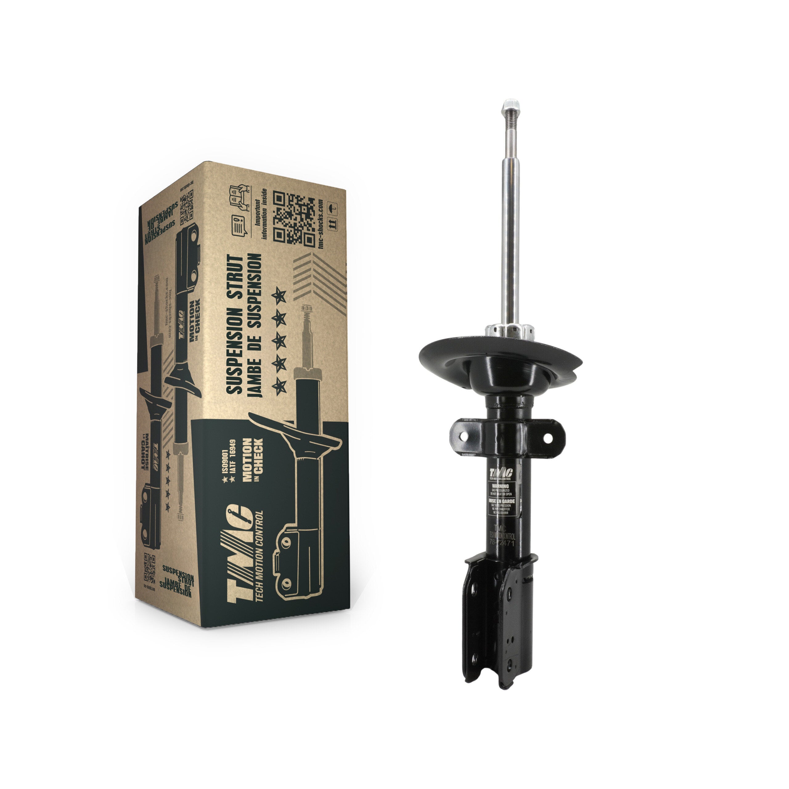 TMC 78-72471 Suspension Strut for 2004-2016 Chevrolet Impala Limited, Chevrolet Impala, Buick LaCrosse - Rear