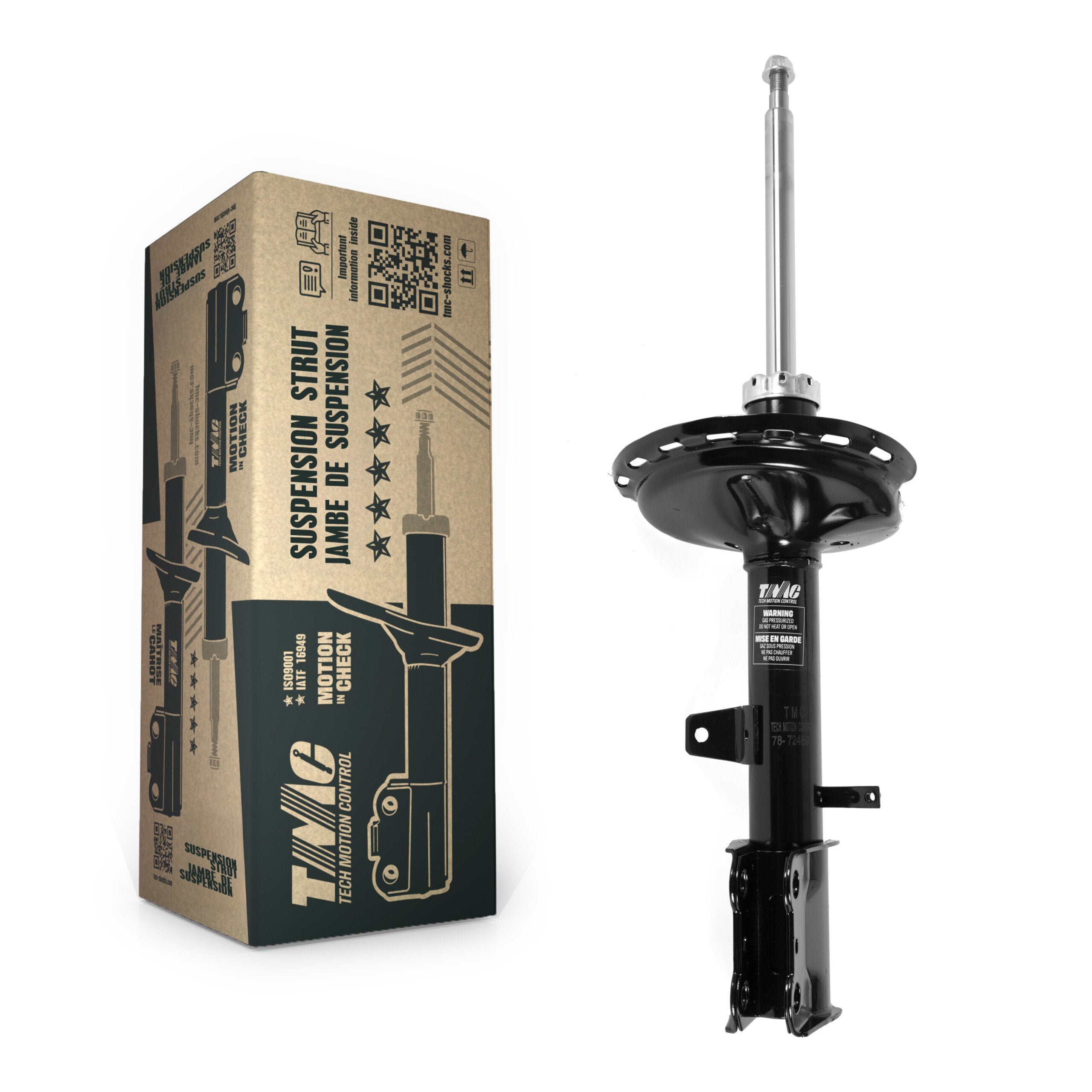 TMC 78-72489 Suspension Strut for 2008-2015 Toyota Venza, Toyota Highlander - Rear Right