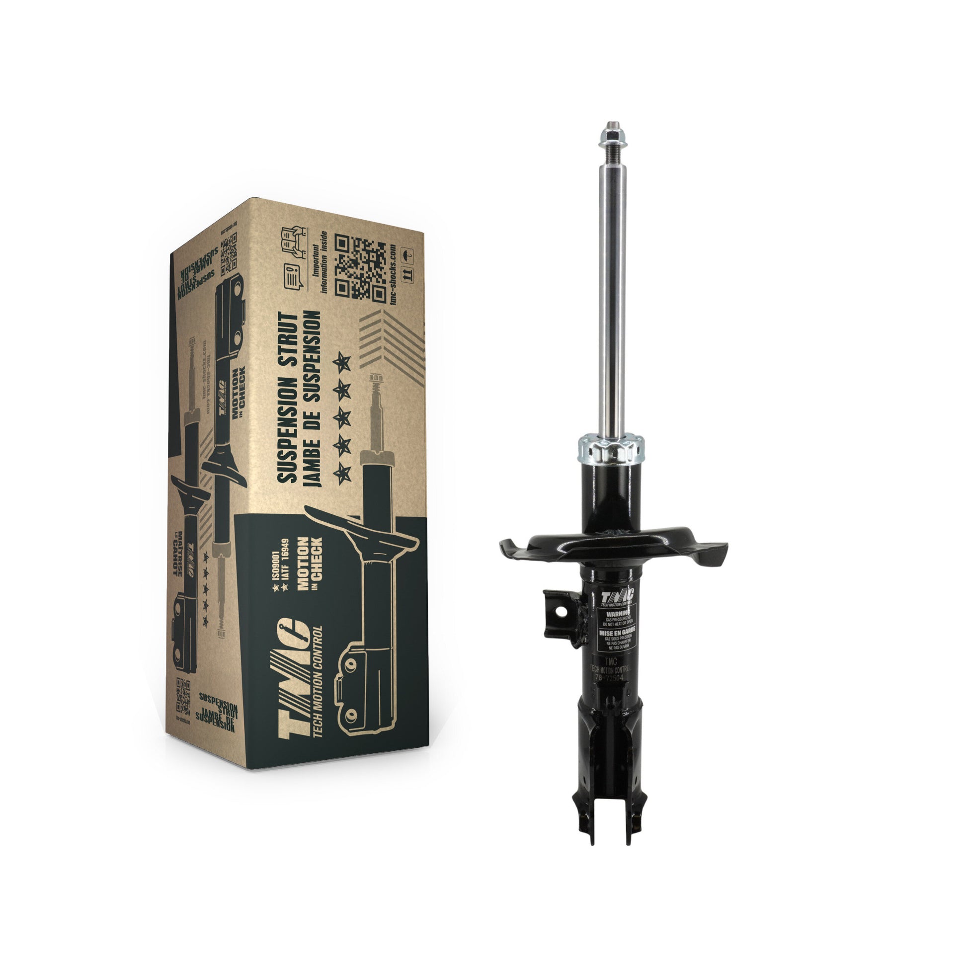 TMC 78-72504 Suspension Strut for 2008-2017 Mitsubishi Lancer - Front Right