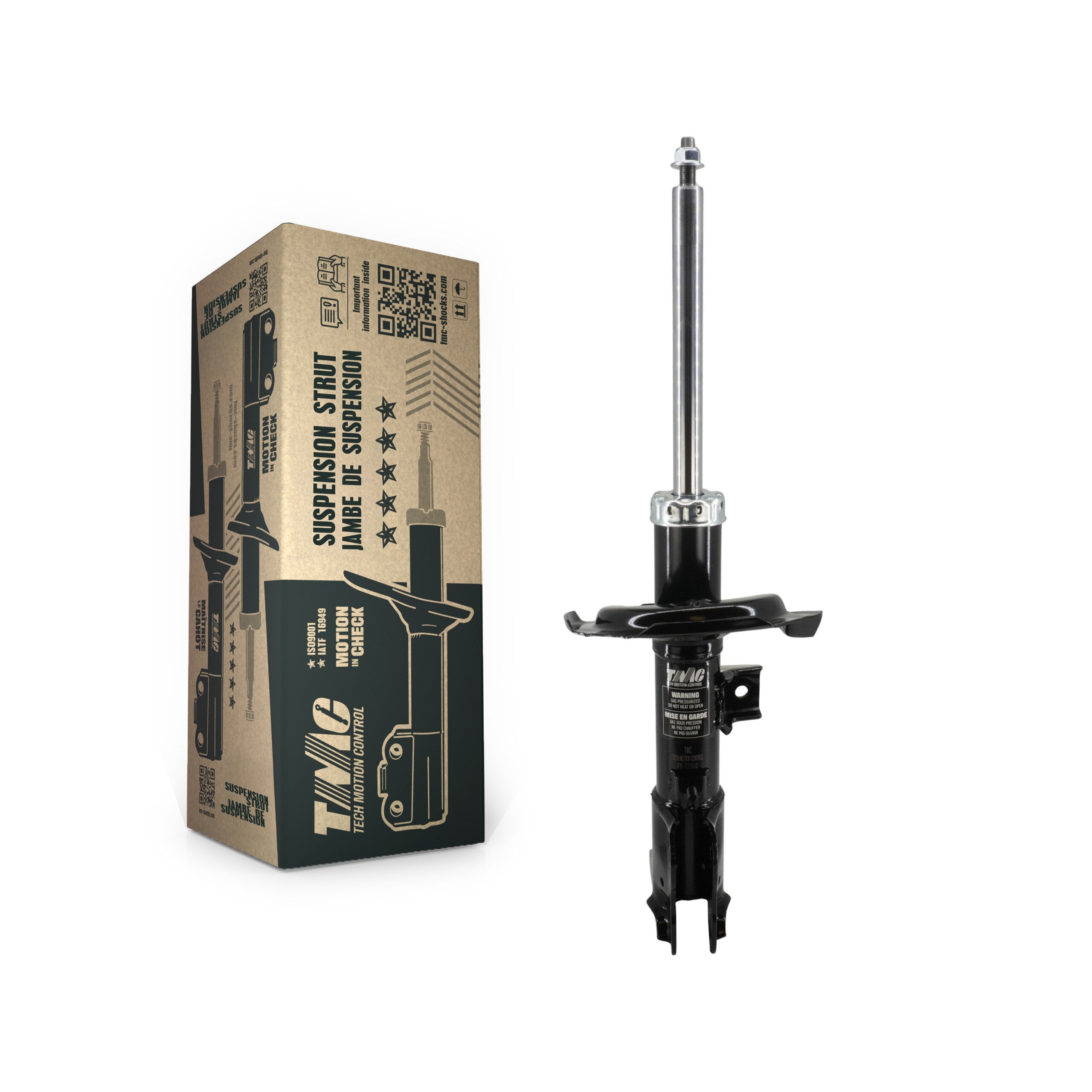 TMC 78-72505 Suspension Strut for 2008-2017 Mitsubishi Lancer - Front Left