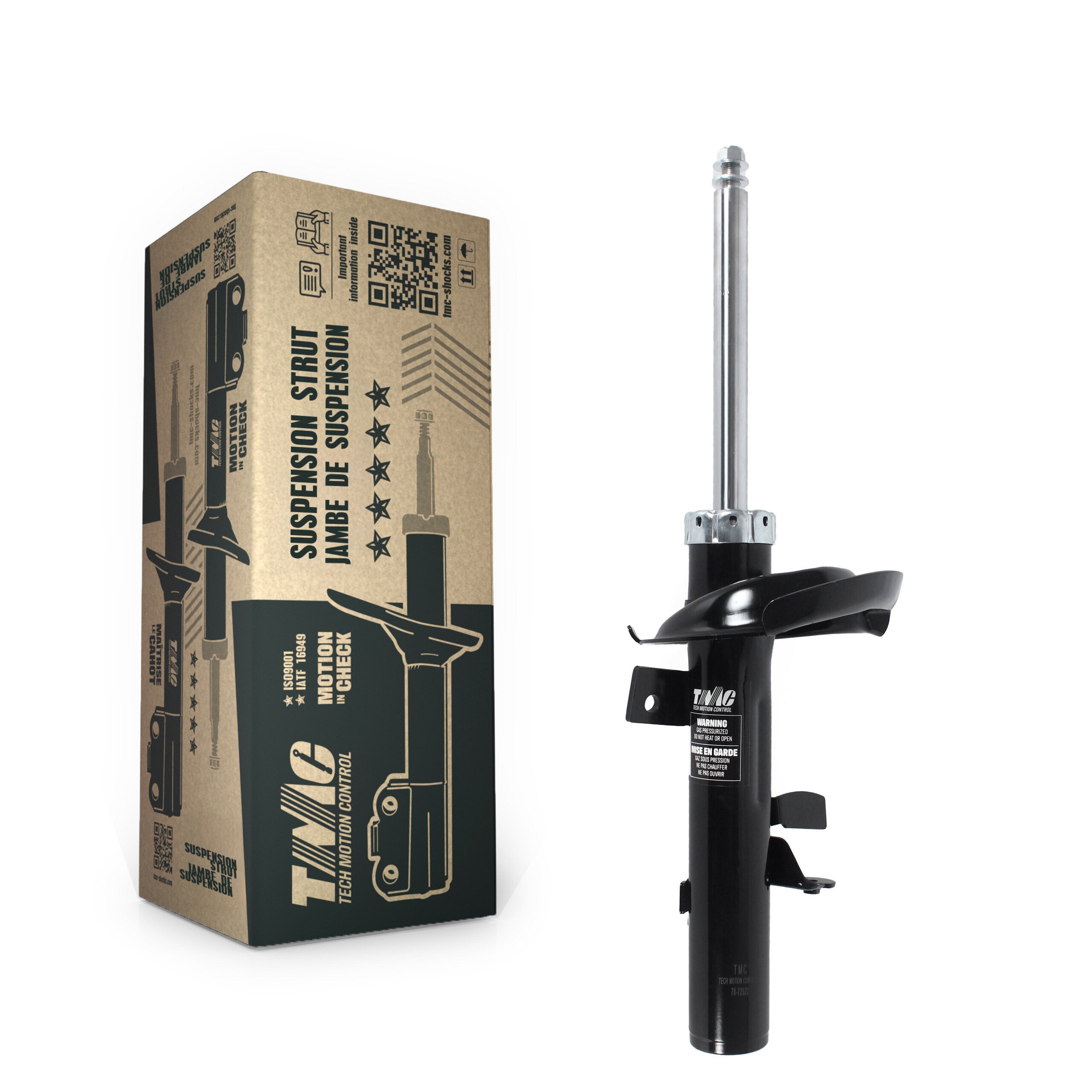 TMC 78-72522 Suspension Strut for 2012-2018 Ford C-Max, Ford Focus - Front Right