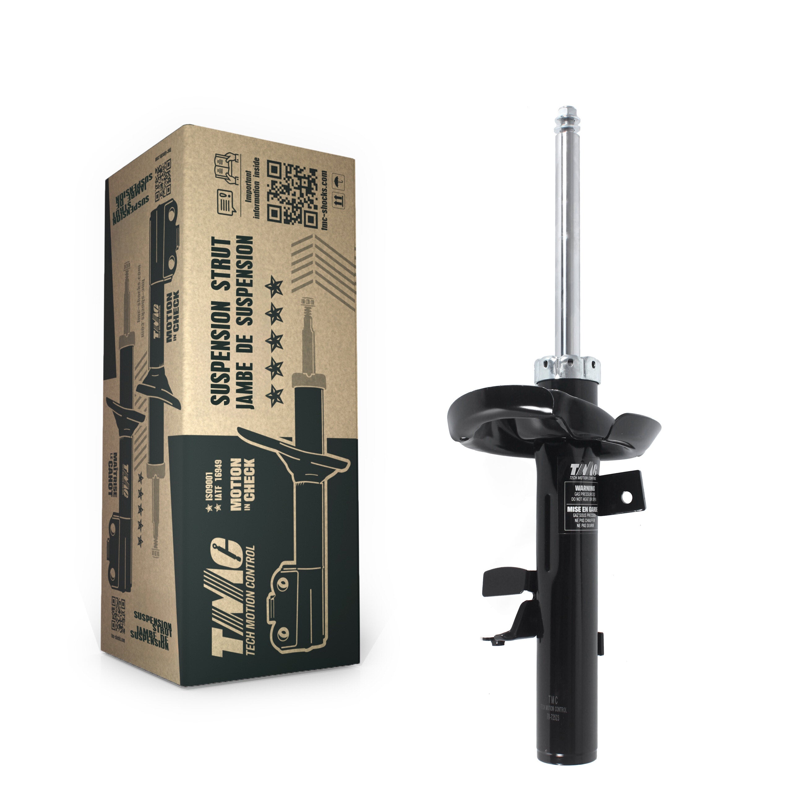 TMC 78-72523 Suspension Strut for 2012-2018 Ford C-Max, Ford Focus - Front Left
