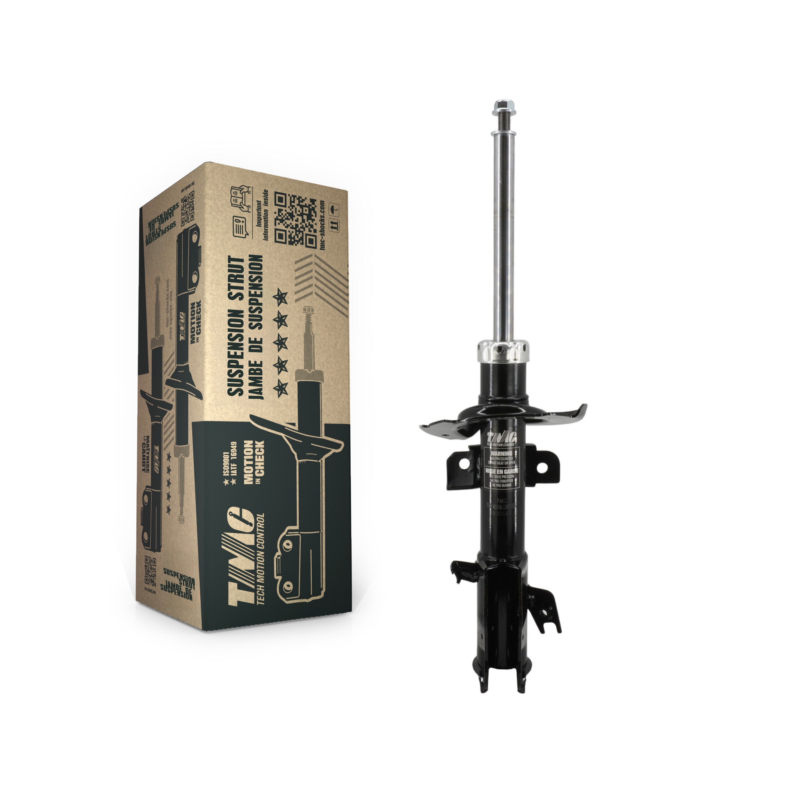 TMC 78-72544 Suspension Strut for 2011-2014 Mazda 2 - Front Right