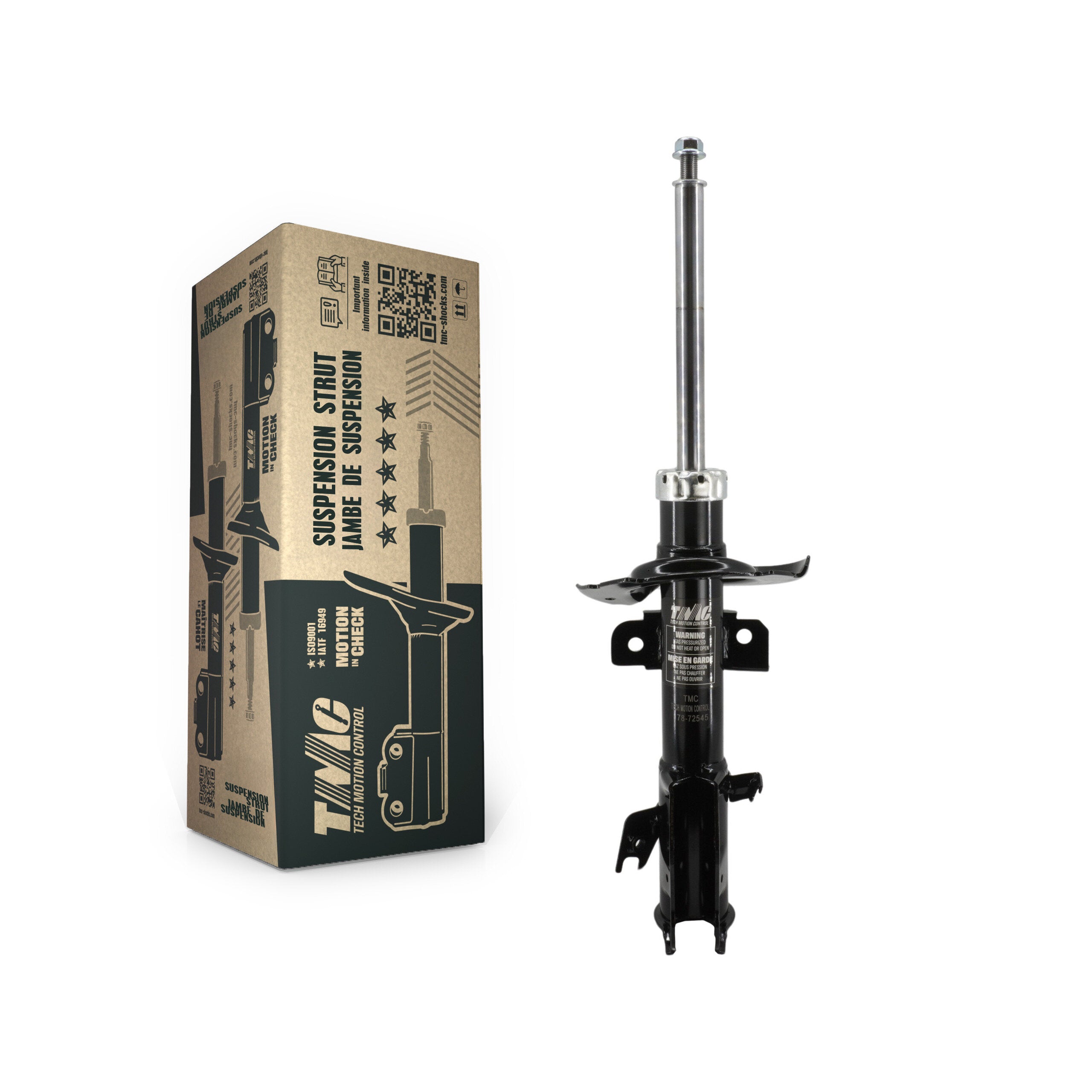 TMC 78-72545 Suspension Strut for 2011-2014 Mazda 2 - Front Left