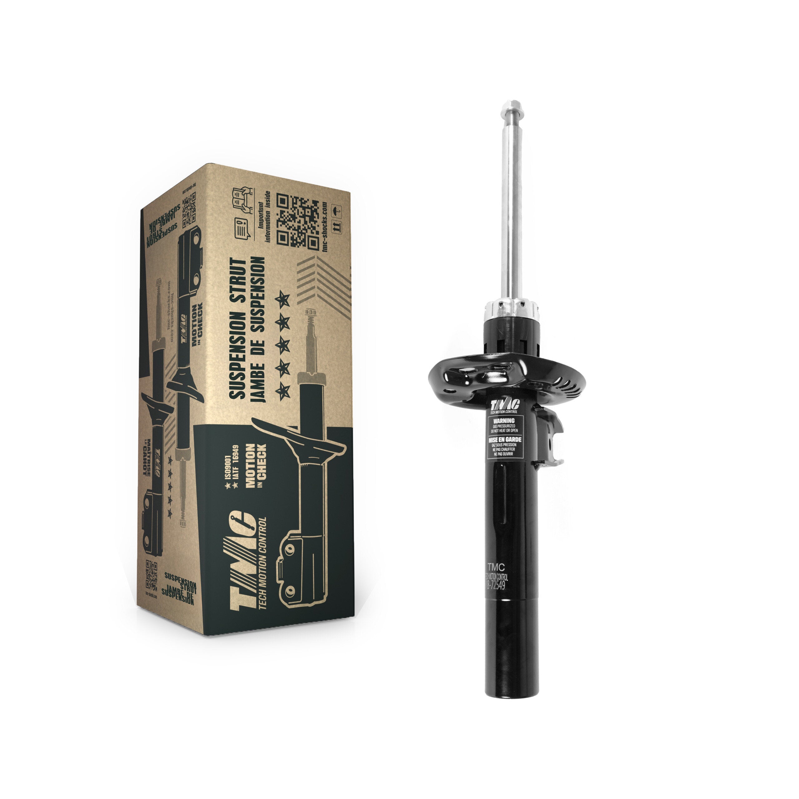 TMC 78-72549 Suspension Strut for 2011-2015 Volkswagen Jetta - Front