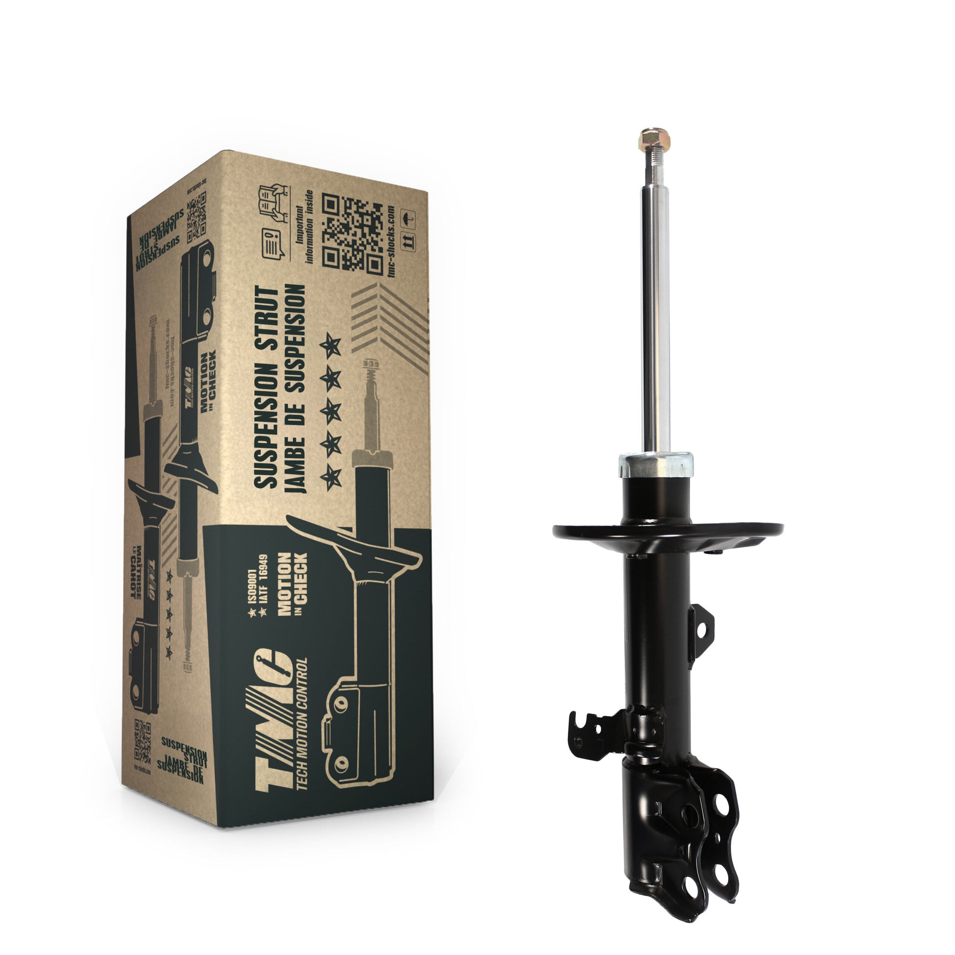 TMC 78-72598 Suspension Strut for 2009-2014 Pontiac Vibe, Toyota Corolla, Toyota Matrix - Front Left