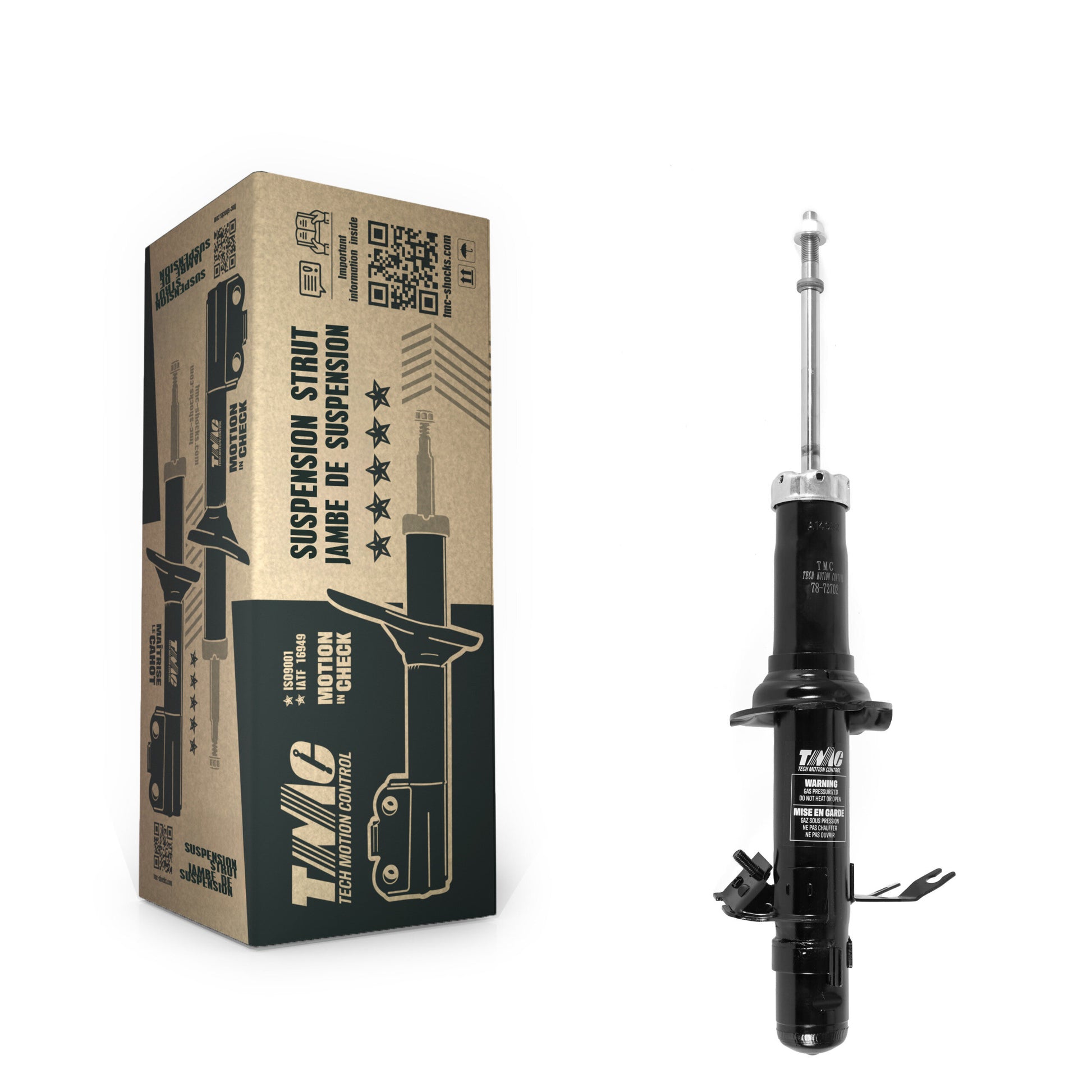 TMC 78-72702 Suspension Strut for 2009-2017 INFINITI QX70, INFINITI FX37, INFINITI FX35 - Front Right