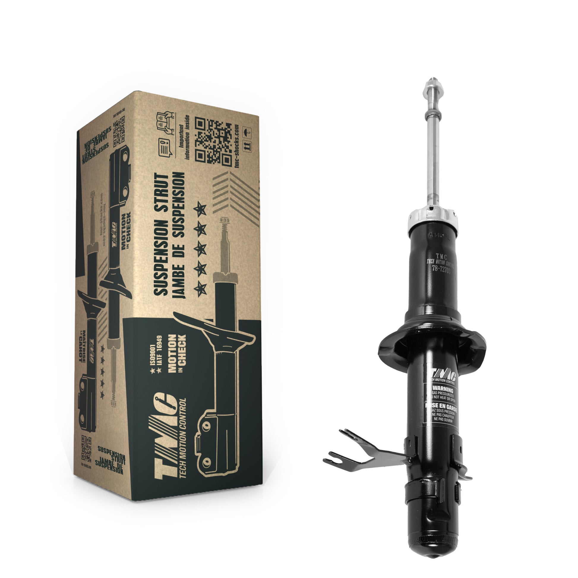 TMC 78-72703 Suspension Strut for 2009-2017 INFINITI QX70, INFINITI FX37, INFINITI FX35 - Front Left