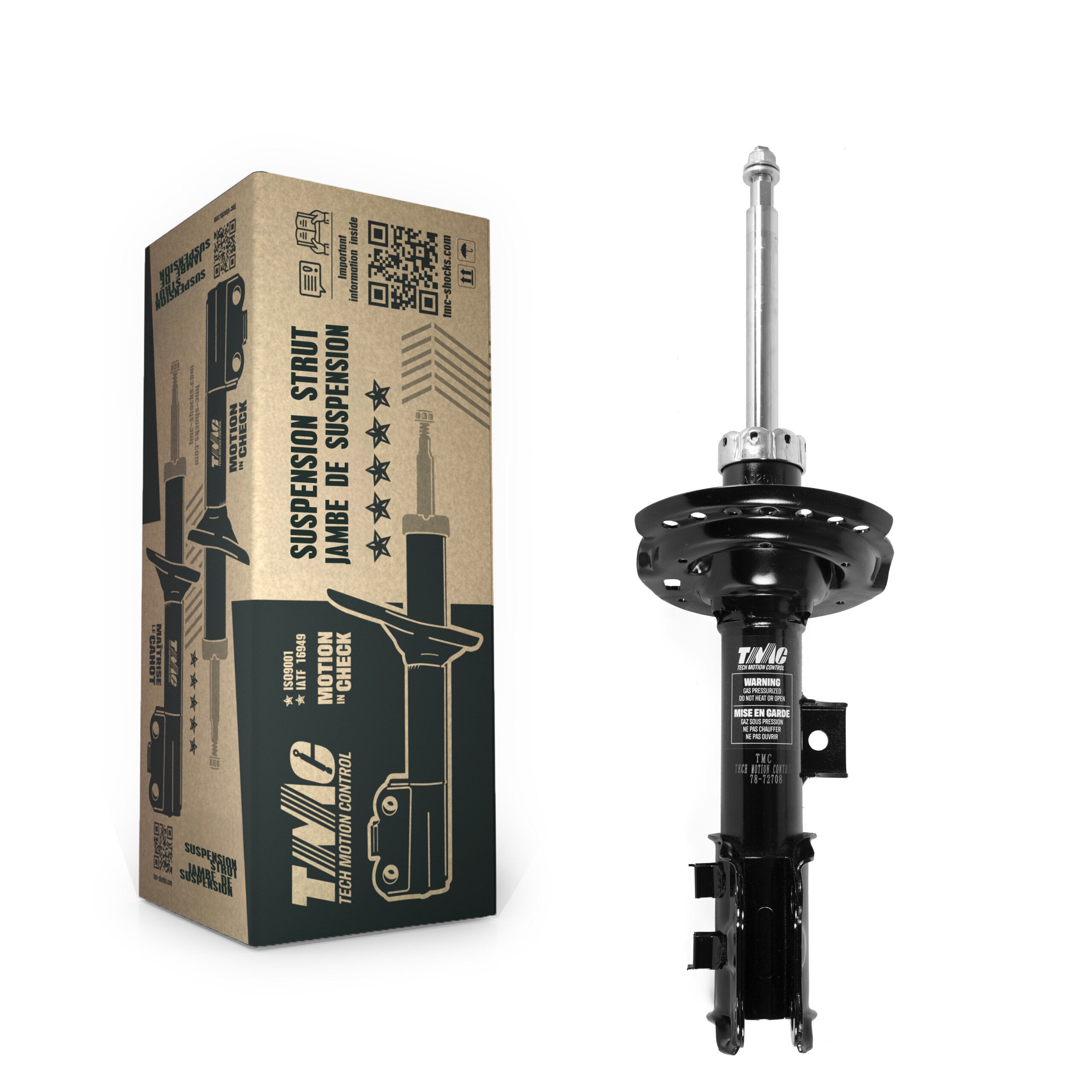 TMC 78-72708 Suspension Strut for 2011-2016 Hyundai Elantra, Hyundai Elantra Coupe - Front Right